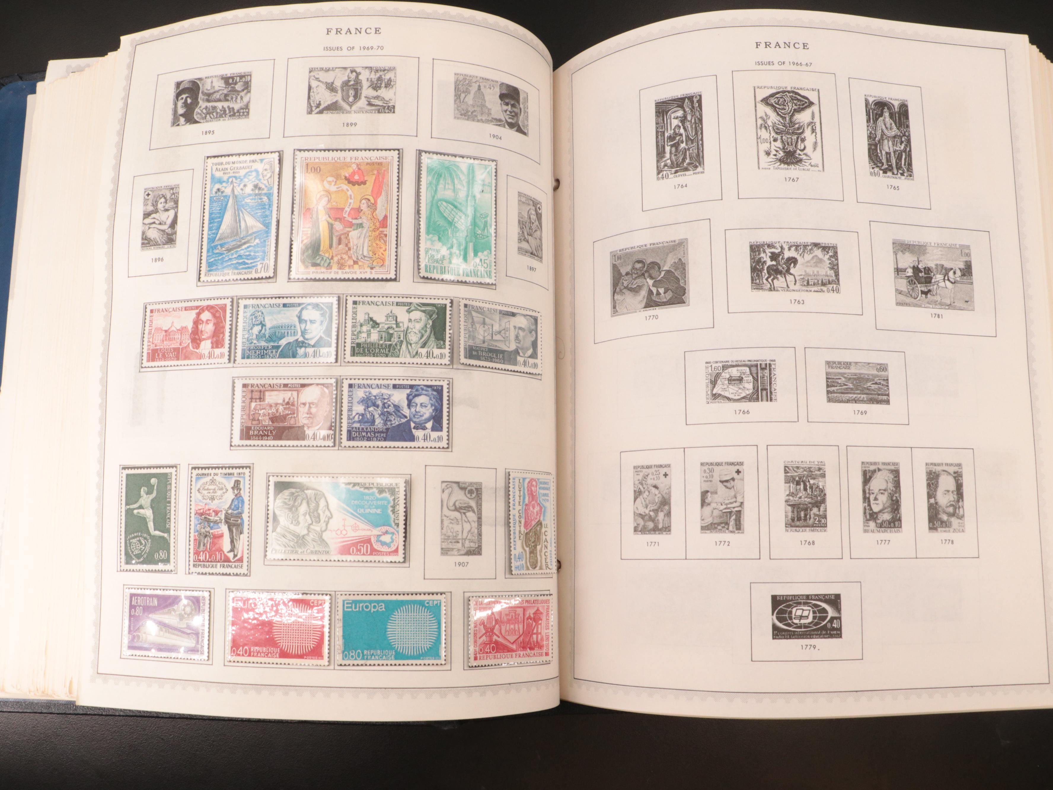 "The Master Global Stamp Album" Postage Stamp Collection