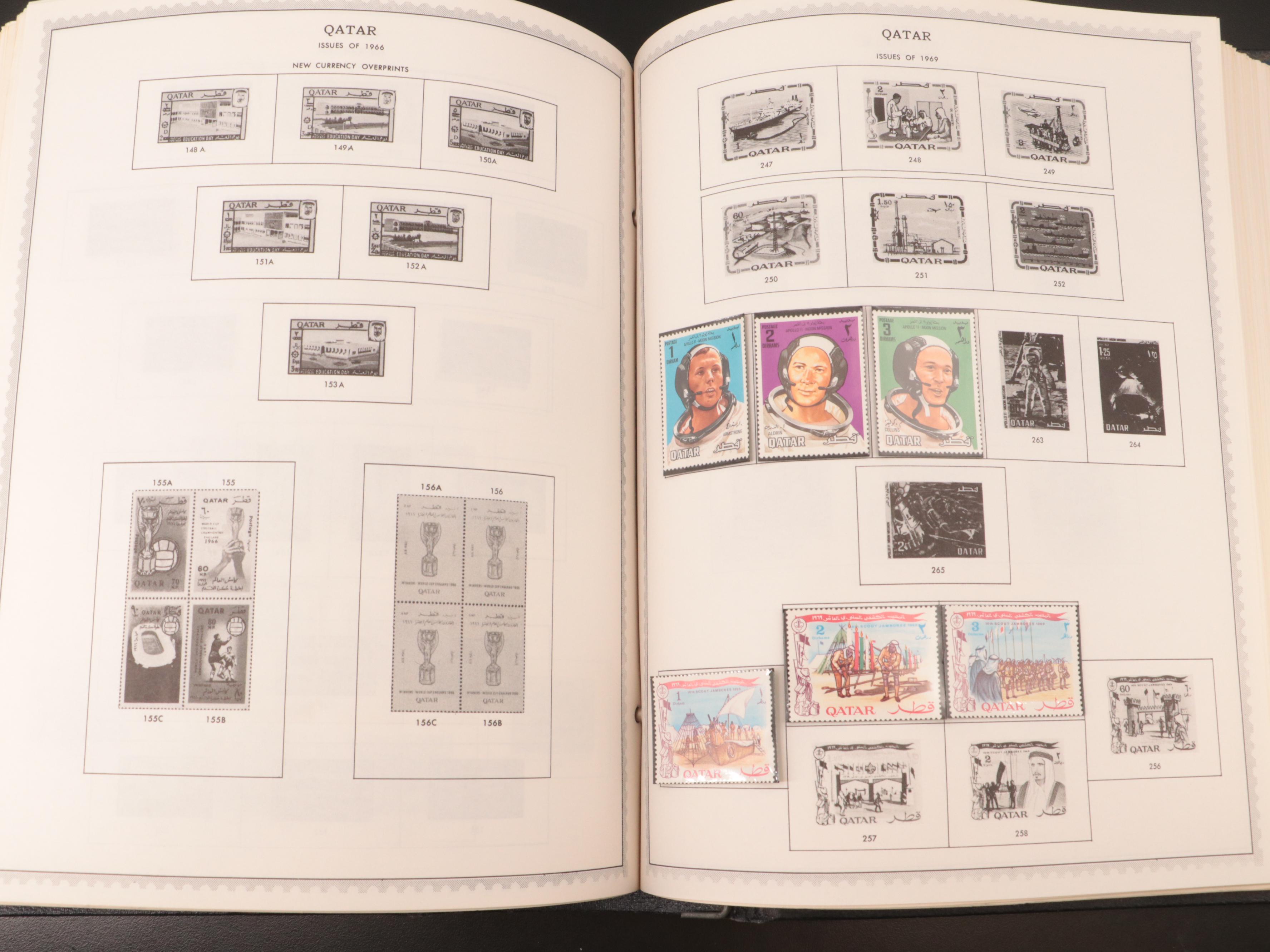 "The Master Global Stamp Album" Postage Stamp Collection