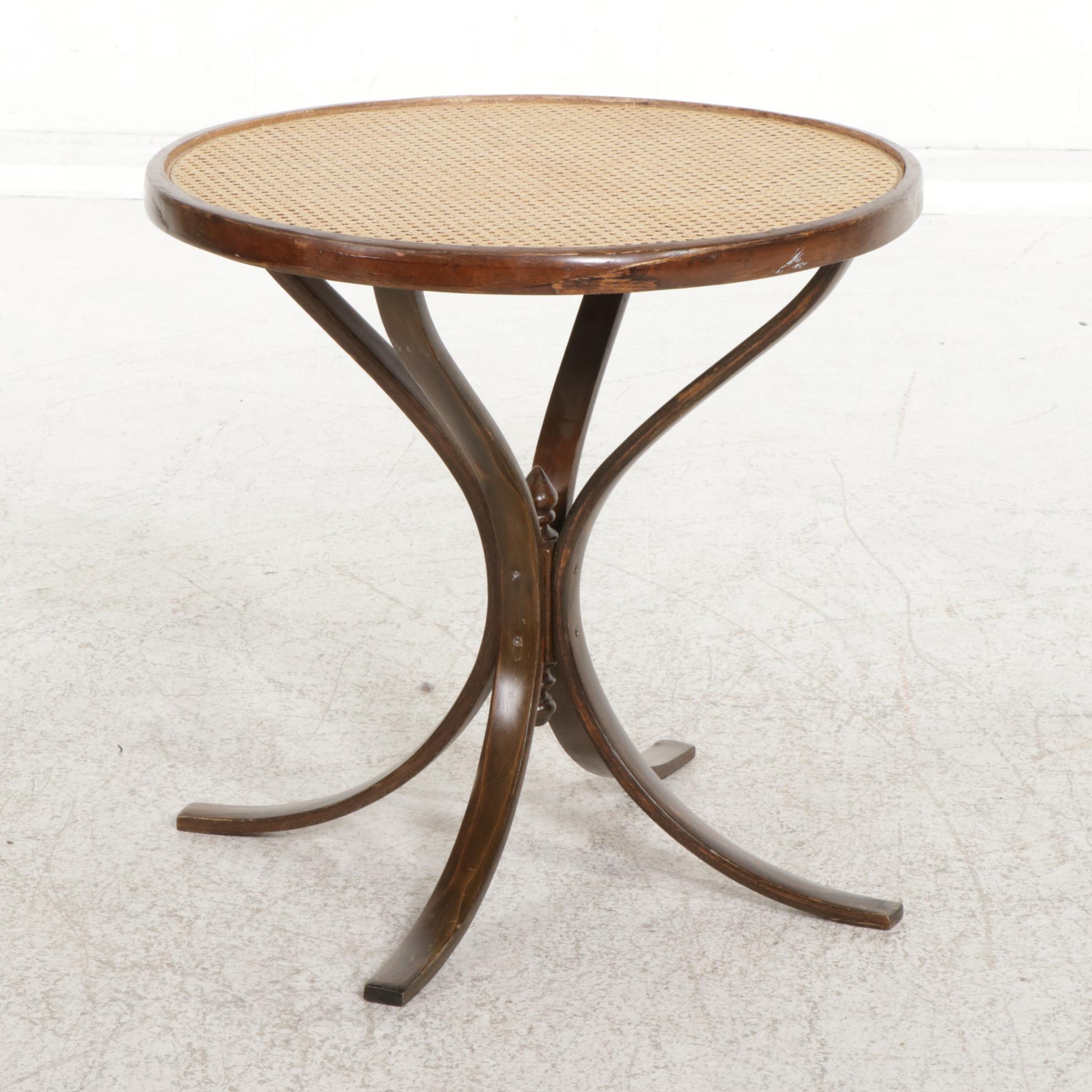 Romanian Bentwood Three-Piece Bistro Set, Late 20th Century