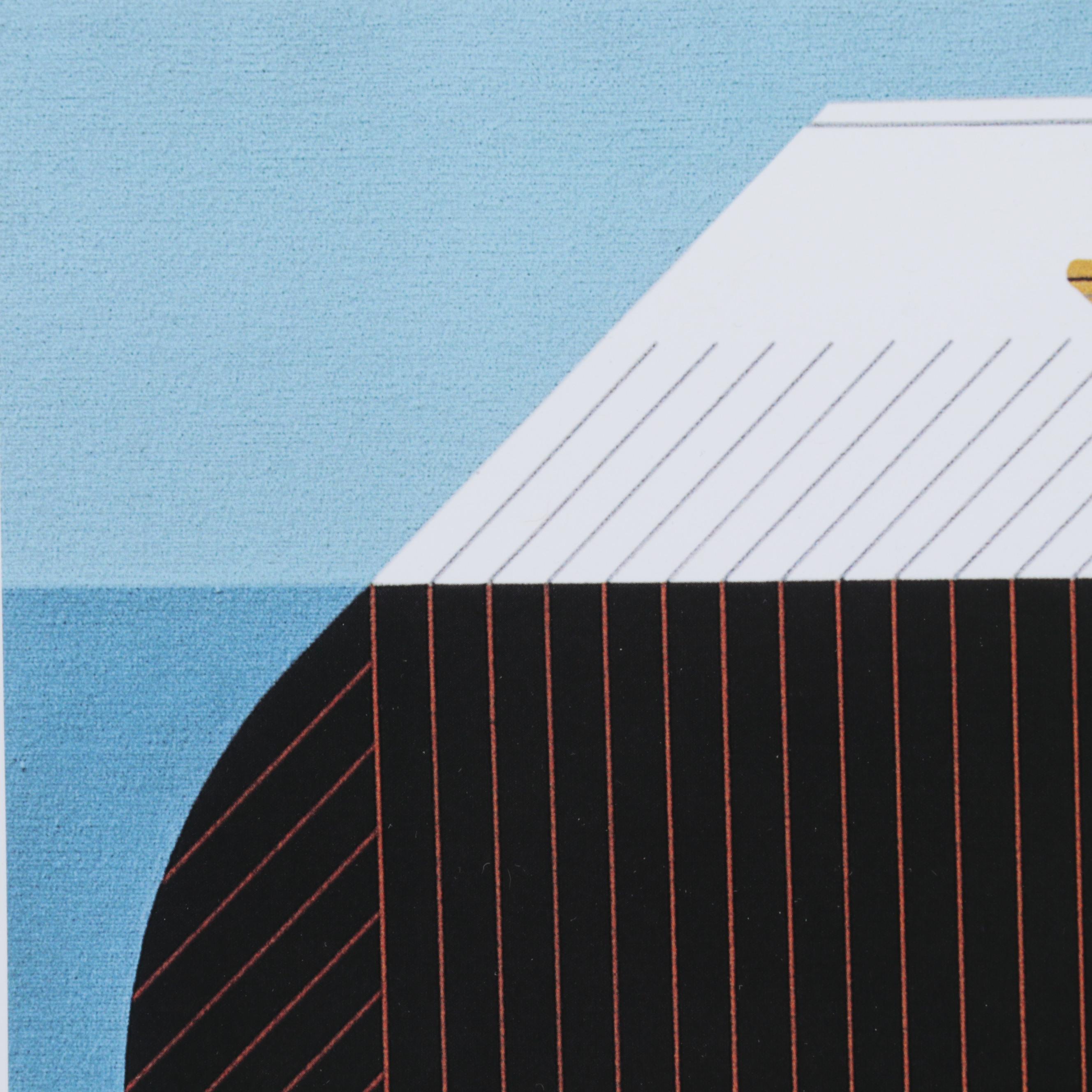 Offset Lithograph After Charley Harper "Star and Stripes," circa 2003