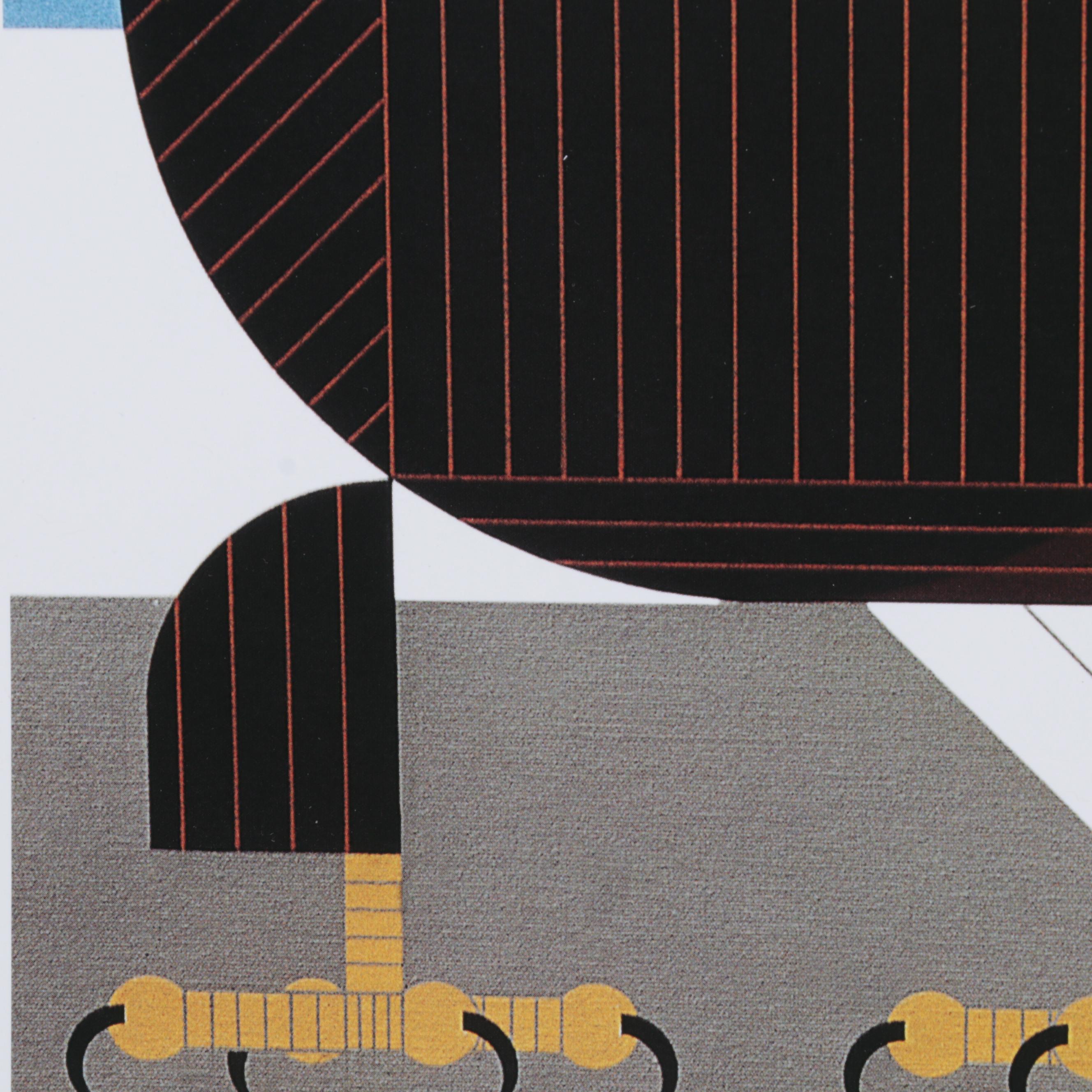 Offset Lithograph After Charley Harper "Star and Stripes," circa 2003