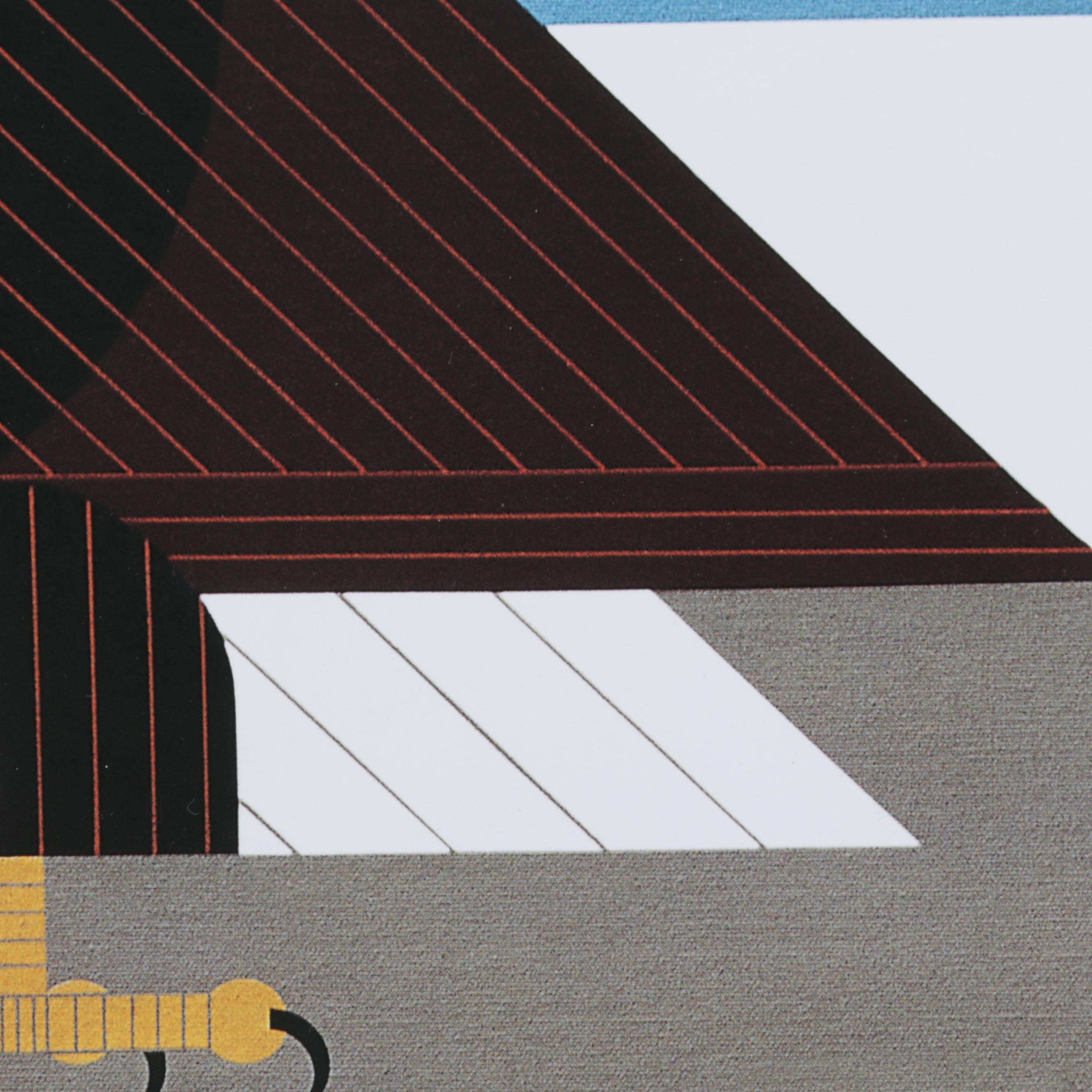 Offset Lithograph After Charley Harper "Star and Stripes," circa 2003