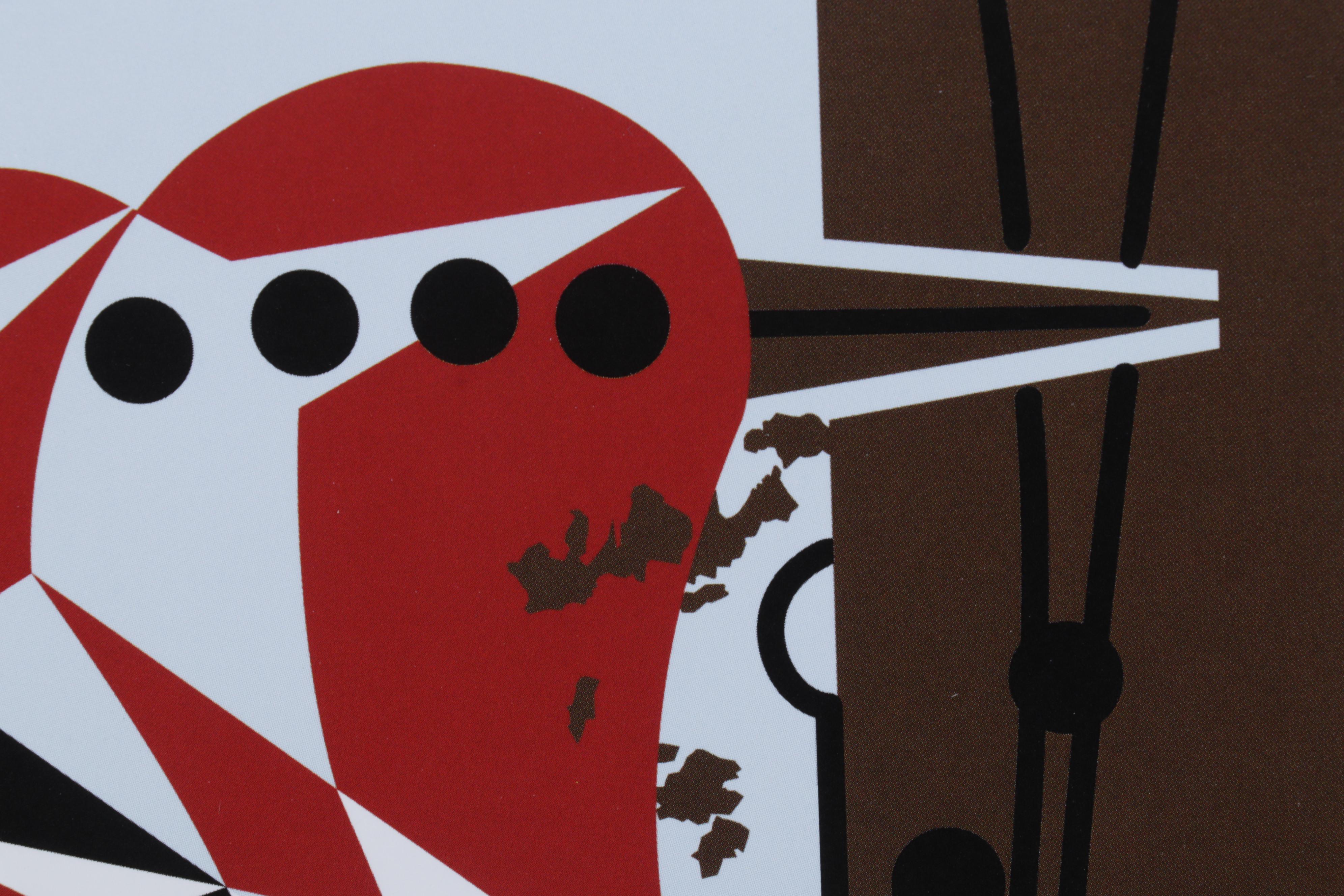 Offset Lithograph After Charley Harper "Headbanger," 21st Century