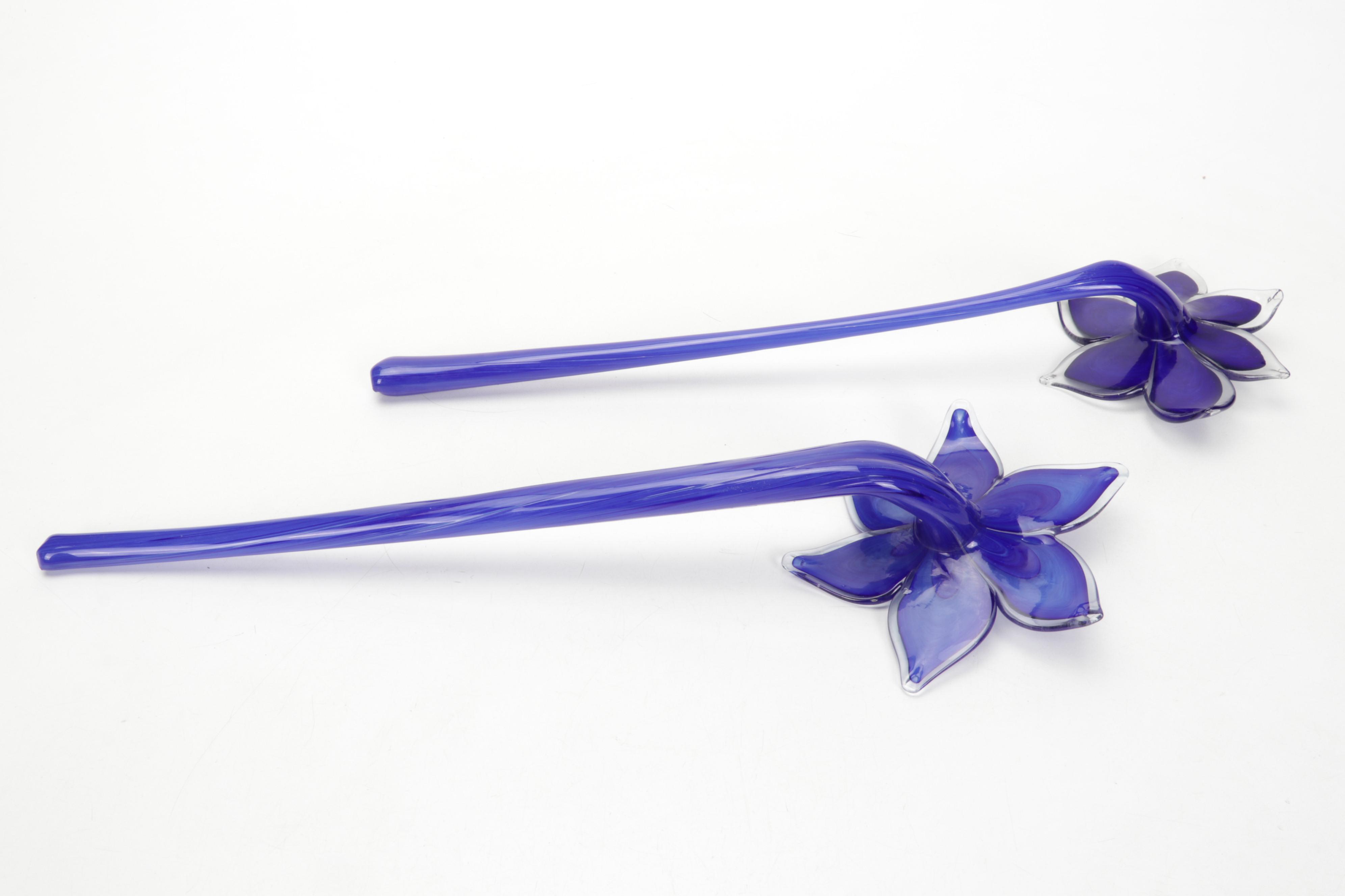 Laurel Burch Cat Dishes with Daum Cat Figurine and Other Décor