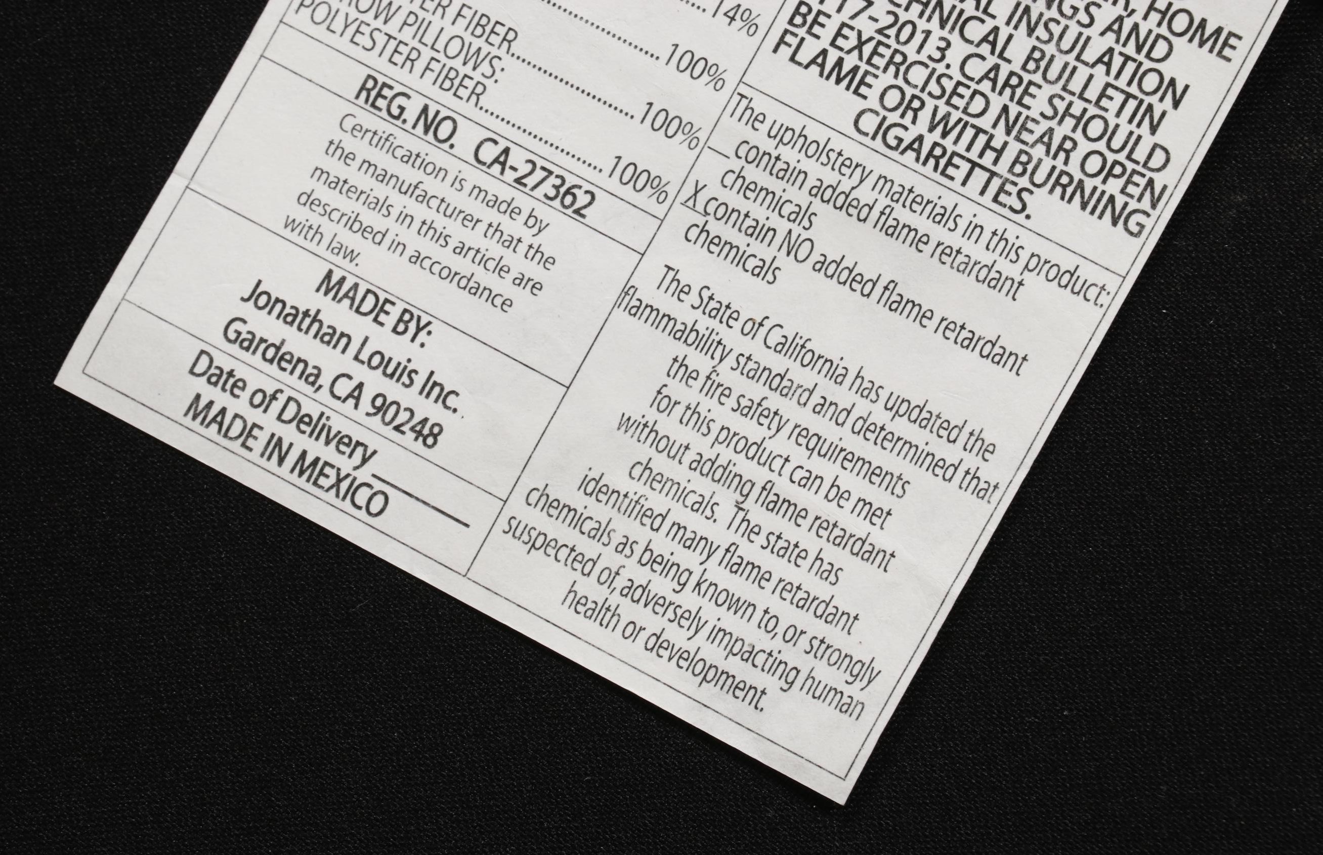 Jonathan Louis Upholstered Rolled Arm Lounge Chair