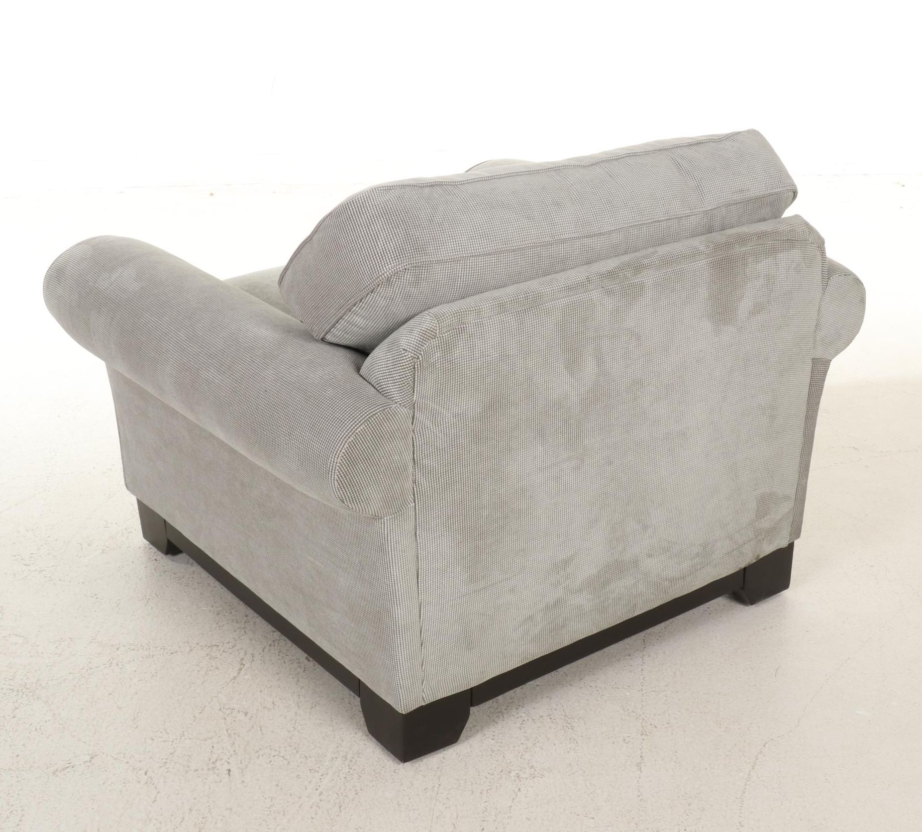 Jonathan Louis Upholstered Rolled Arm Lounge Chair