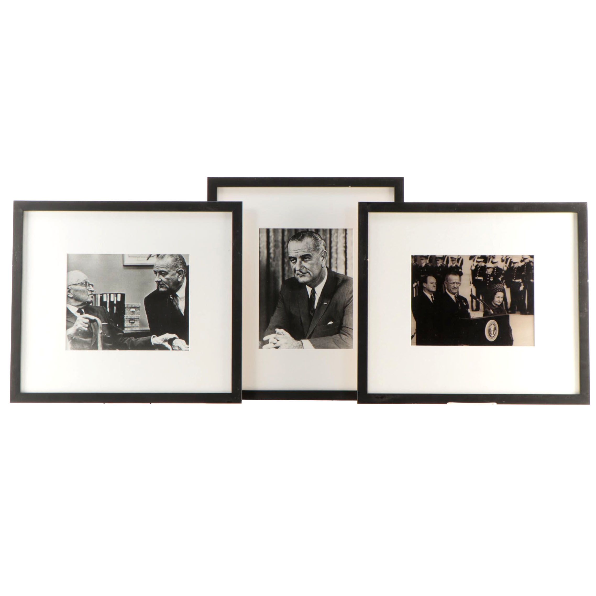 Silver Gelatin Photographs of Lyndon B. Johnson, Harry S. Truman, and Others