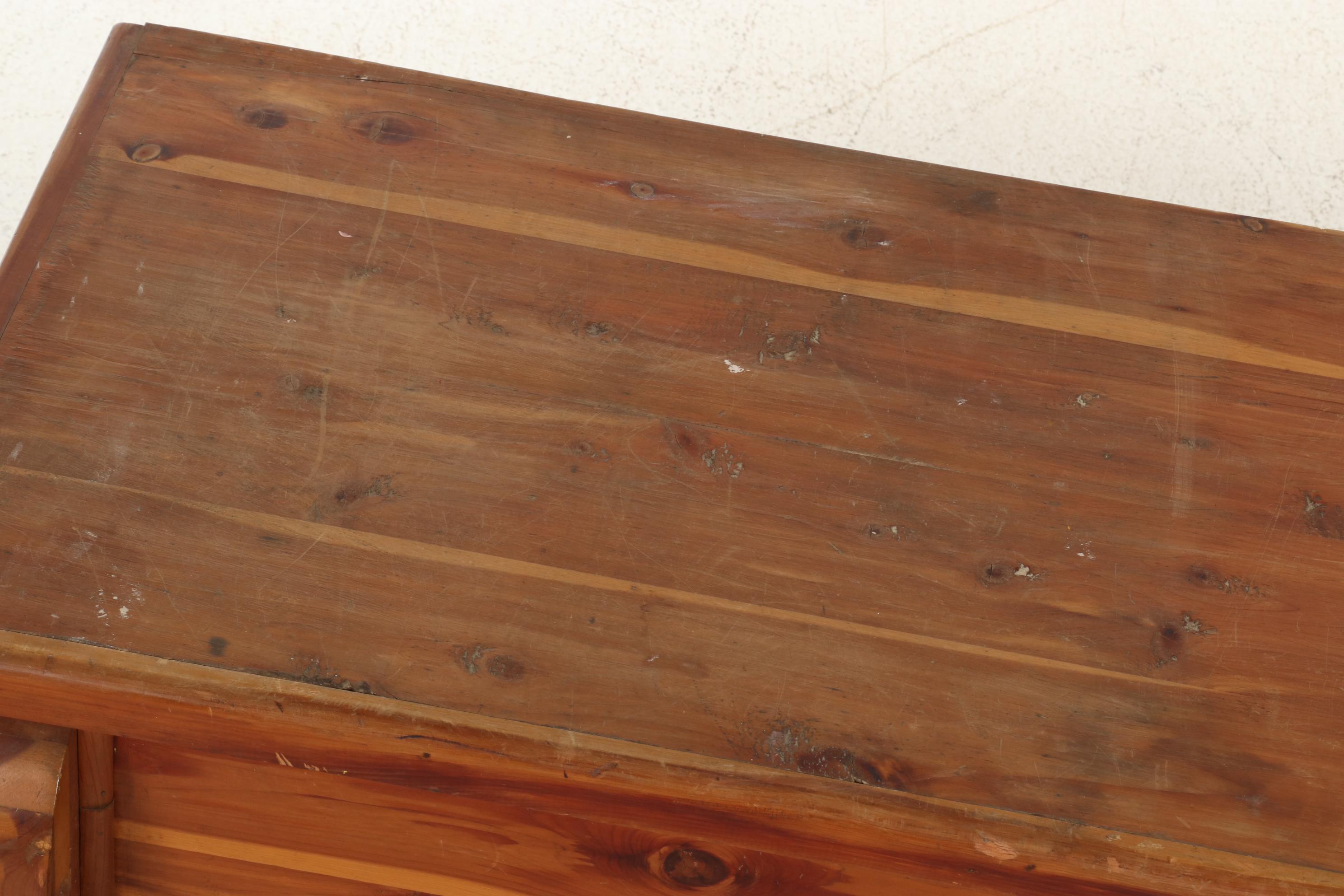 Empire Style Cedar Blanket Chest, Mid to Late 20th Century