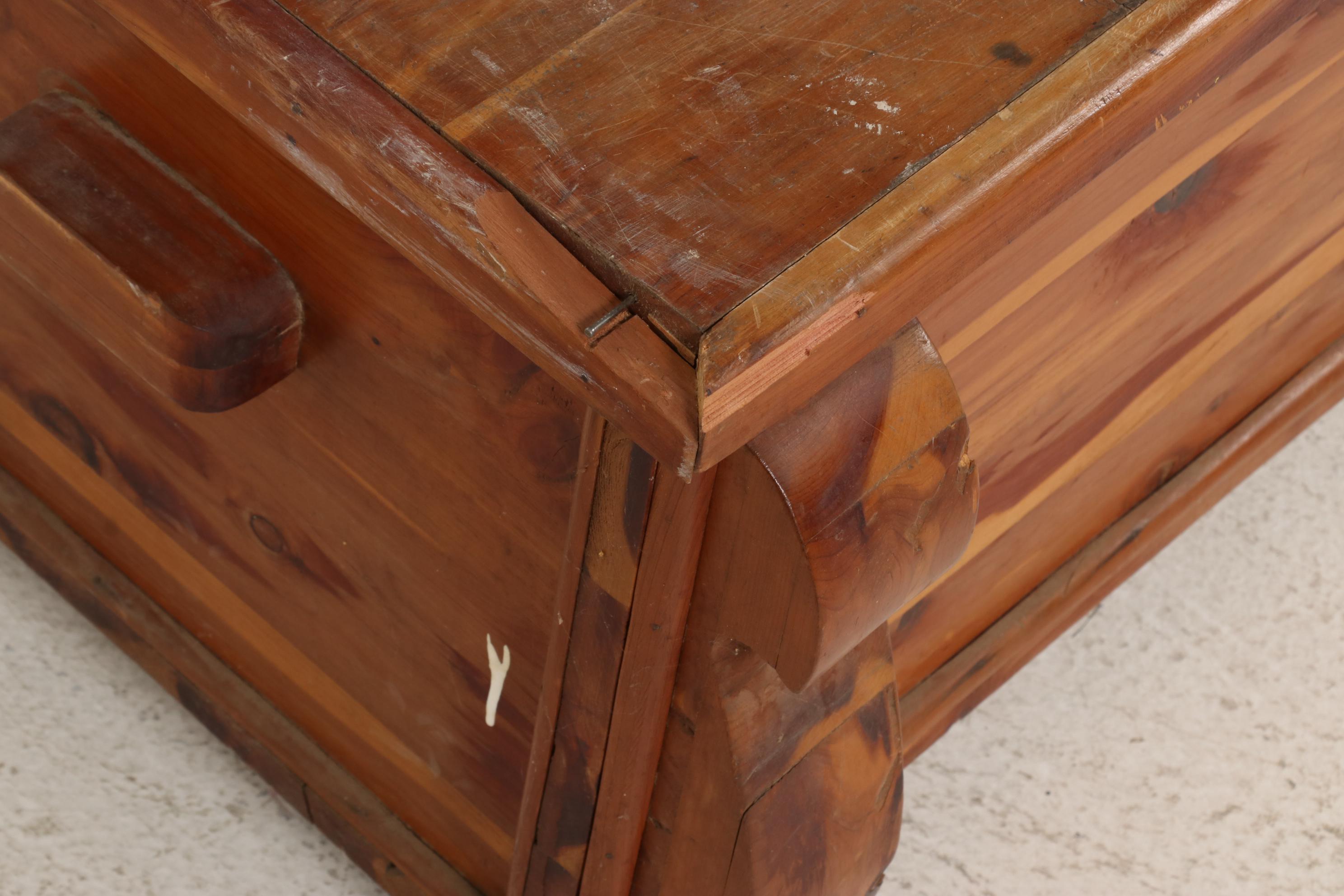 Empire Style Cedar Blanket Chest, Mid to Late 20th Century