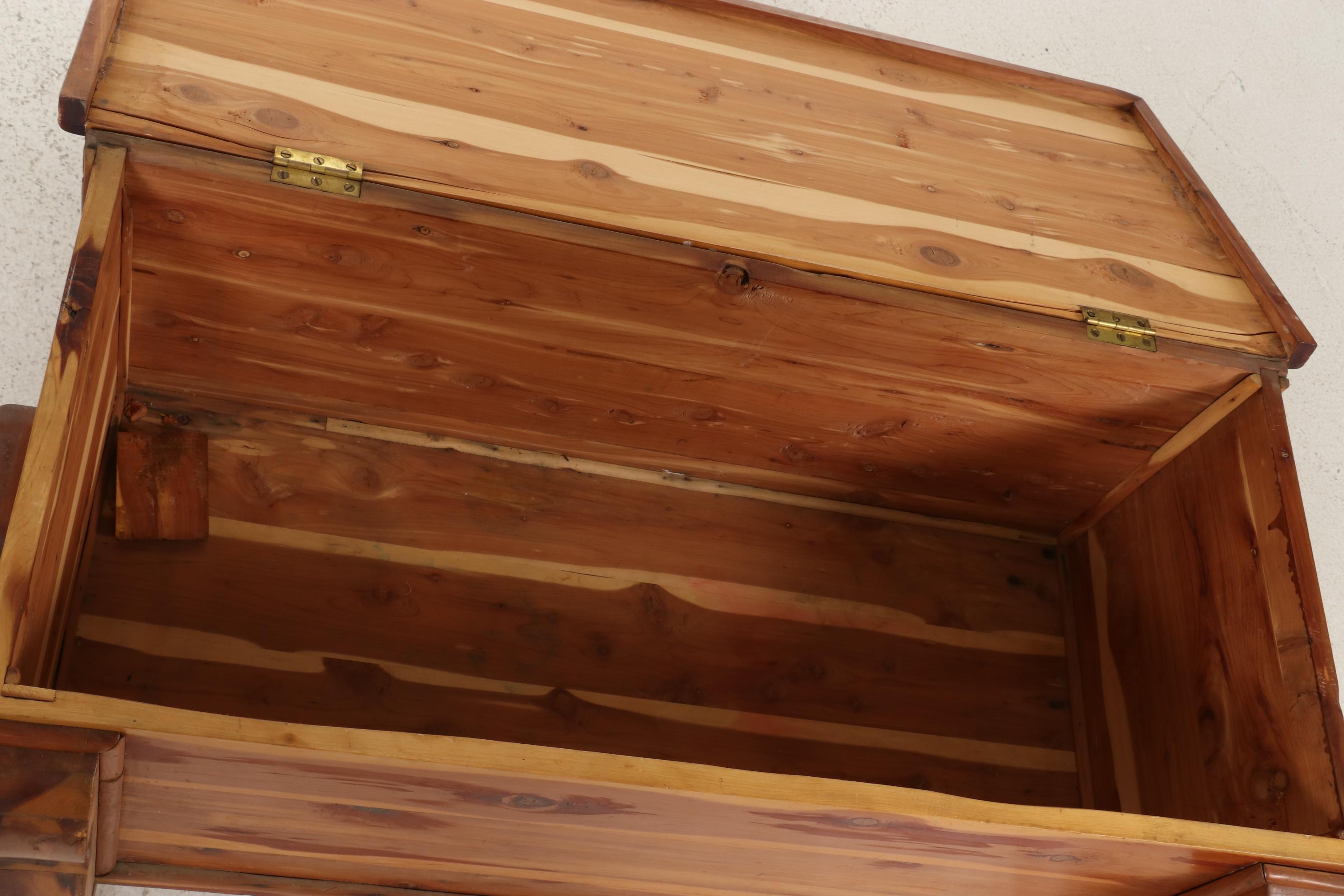 Empire Style Cedar Blanket Chest, Mid to Late 20th Century