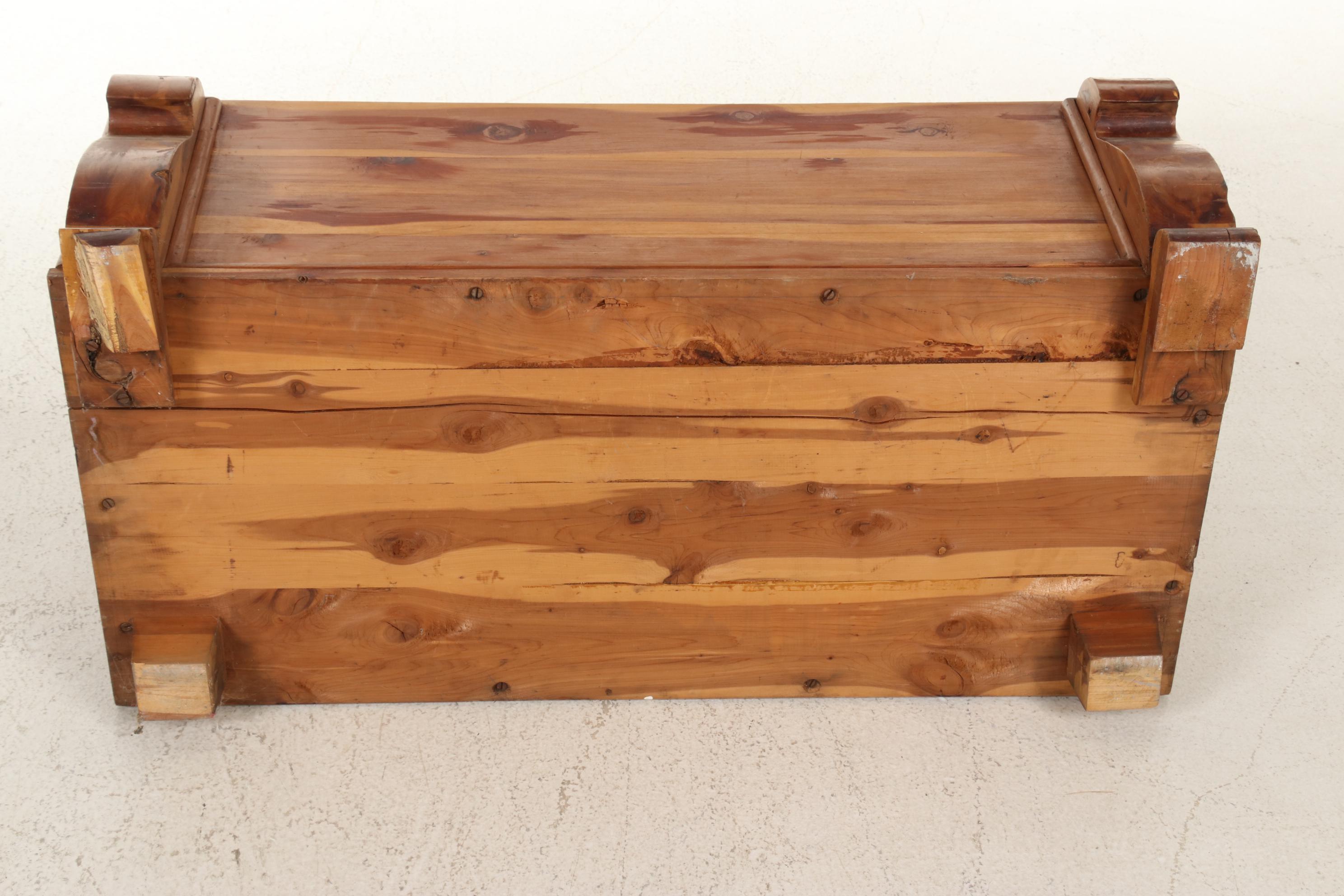 Empire Style Cedar Blanket Chest, Mid to Late 20th Century