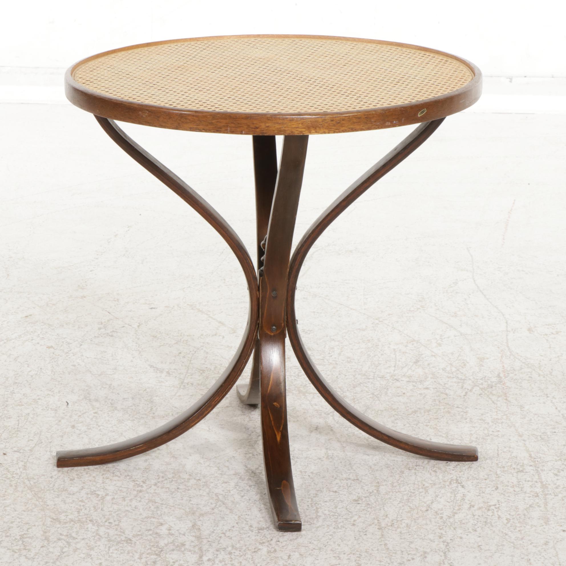 Romanian Bentwood Three-Piece Bistro Set, Late 20th Century