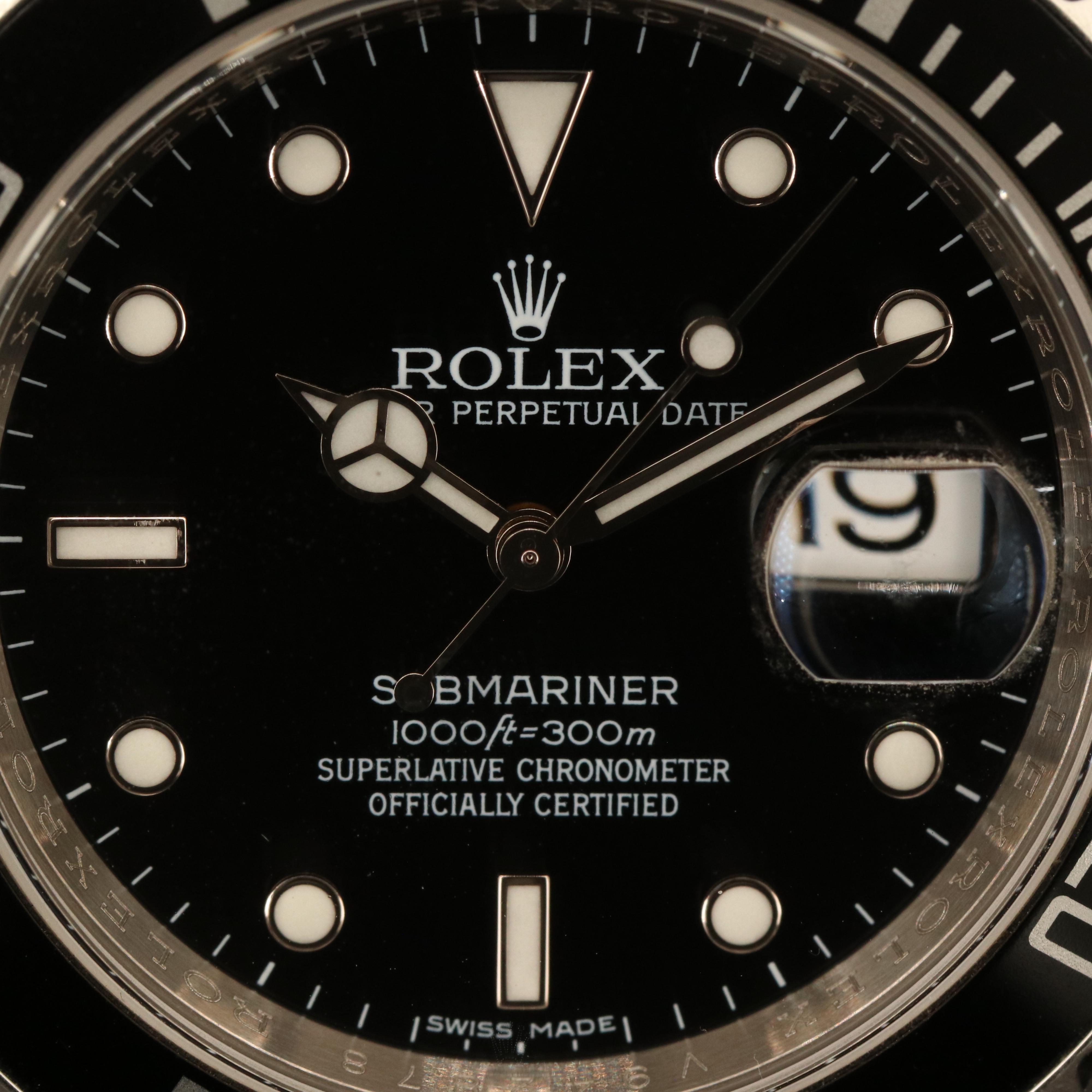 2009 Rolex Submariner Date Watch
