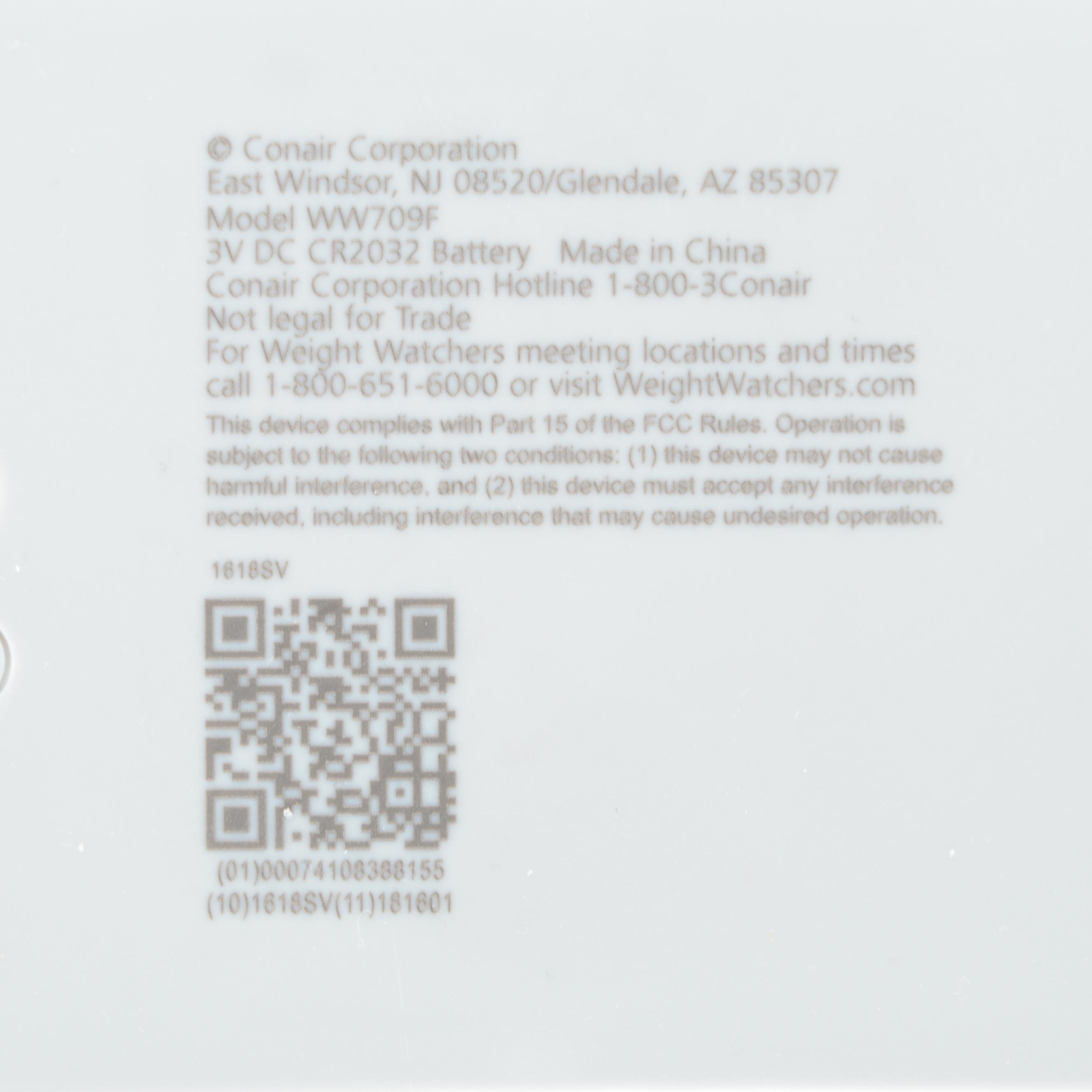 Conair Scale with Metallic Woven Hamper Basket