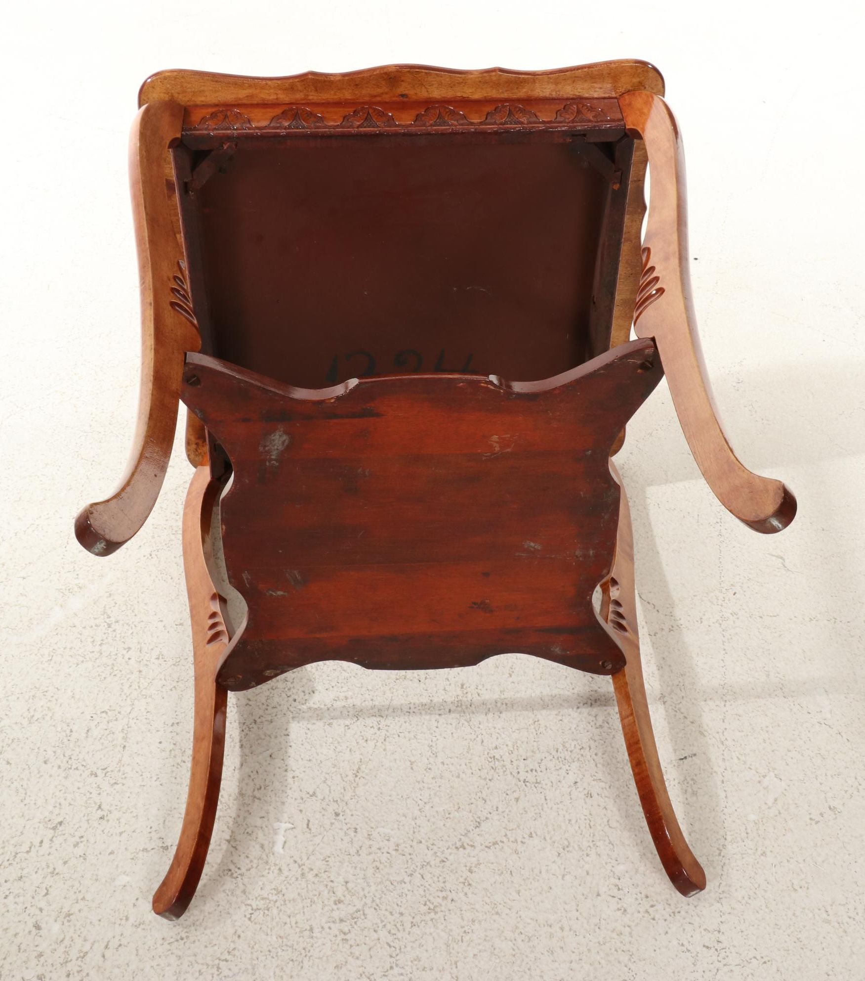 French Provincial Style Center Table, Mid-20th Century