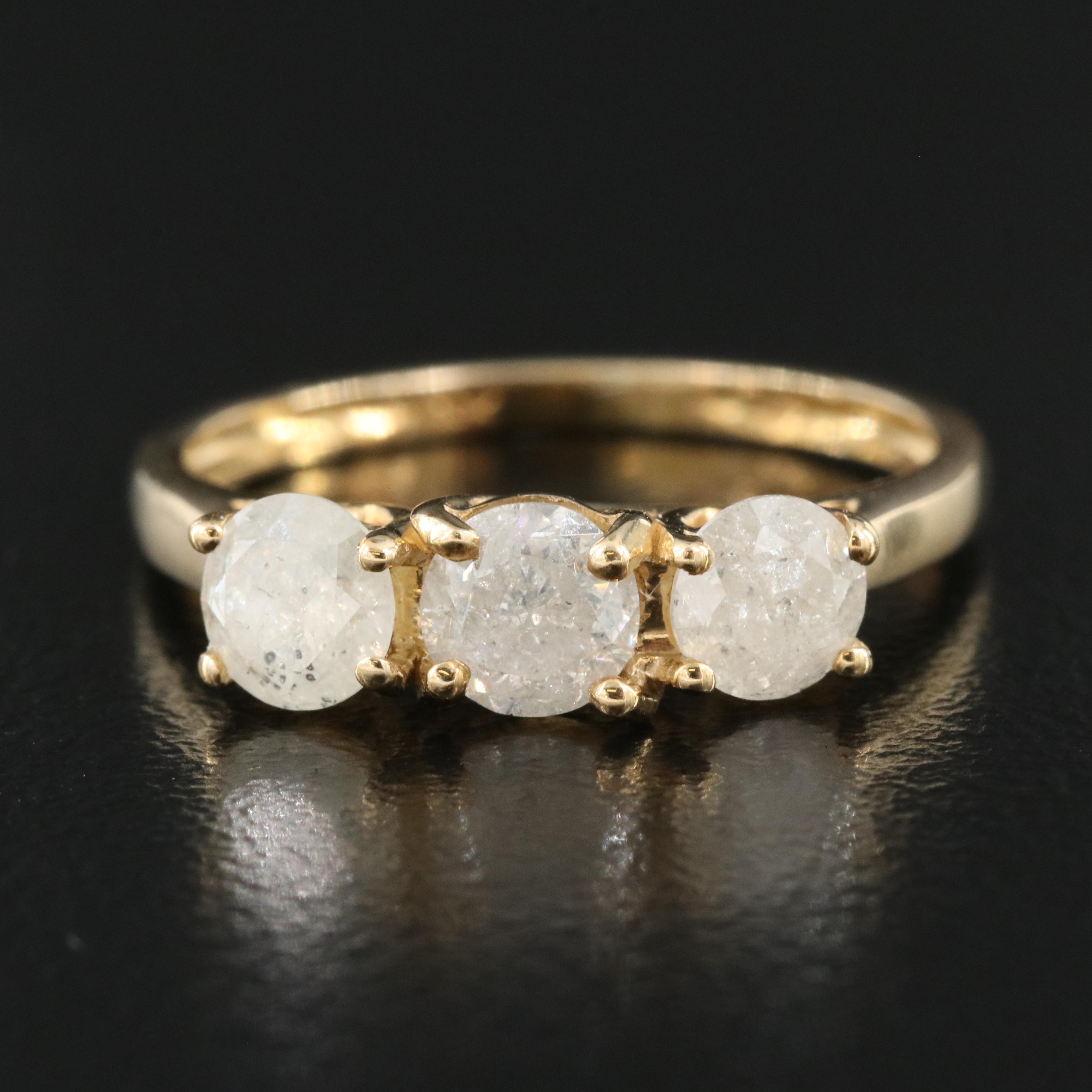 10K 0.98 CTW Diamond Ring