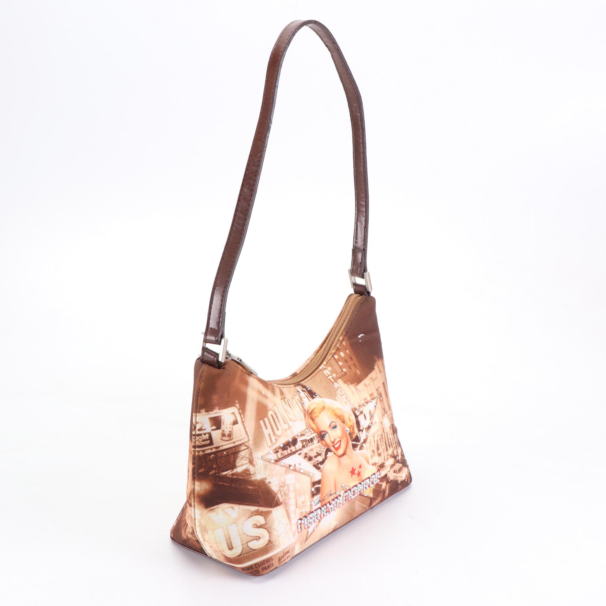 Embellished Marilyn Monroe Shoulder Bag
