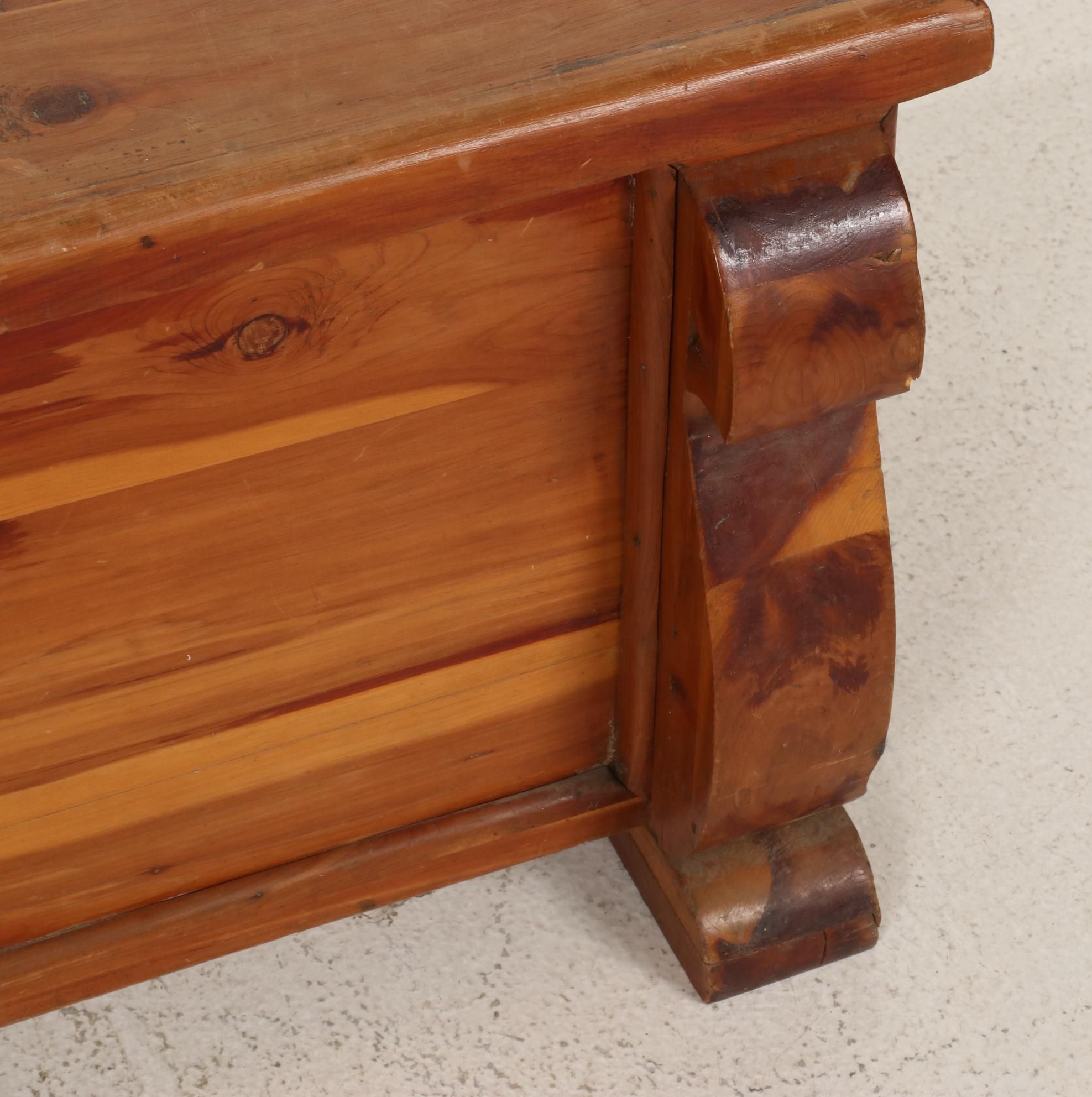 Empire Style Cedar Blanket Chest, Mid to Late 20th Century