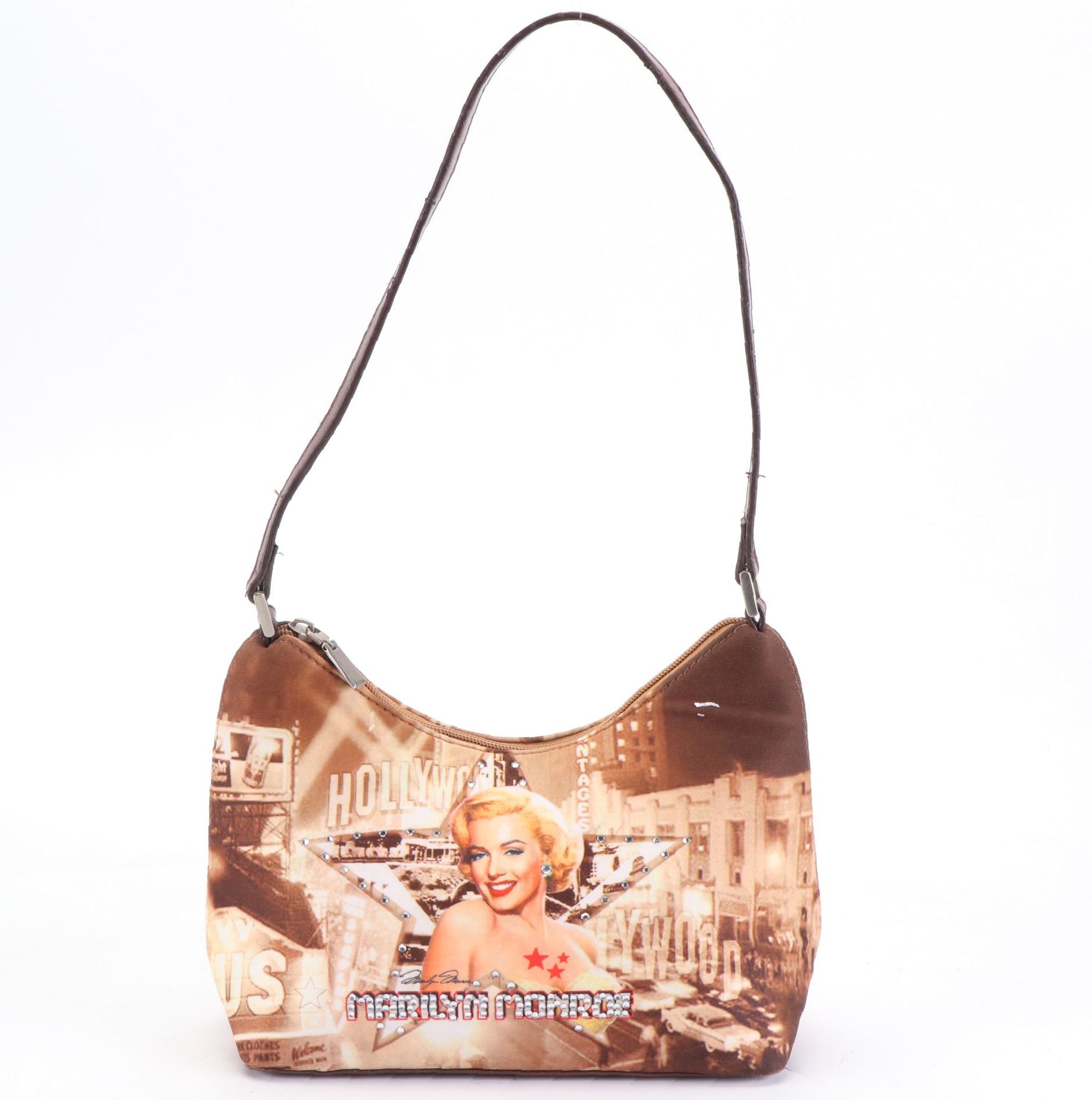 Embellished Marilyn Monroe Shoulder Bag