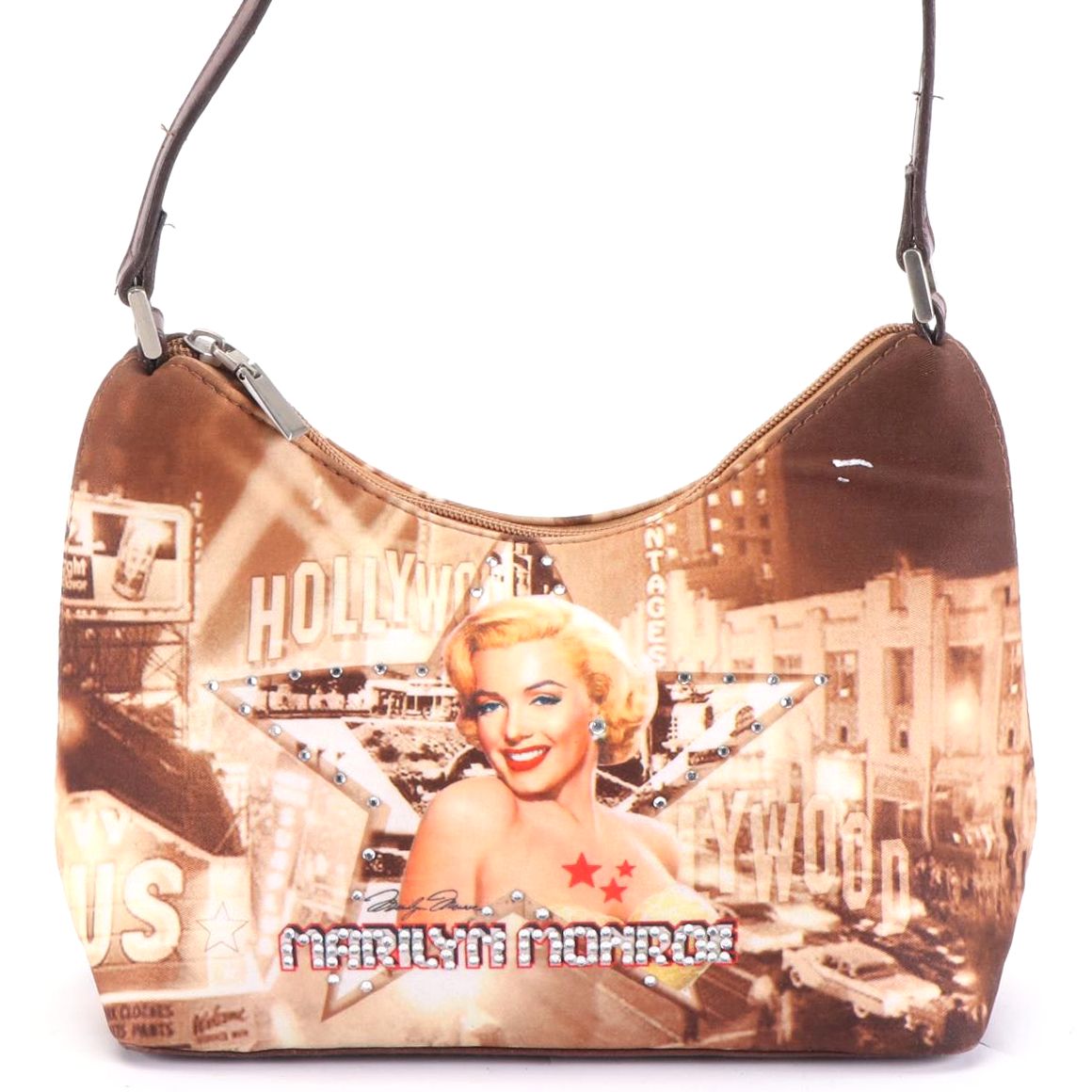 Embellished Marilyn Monroe Shoulder Bag