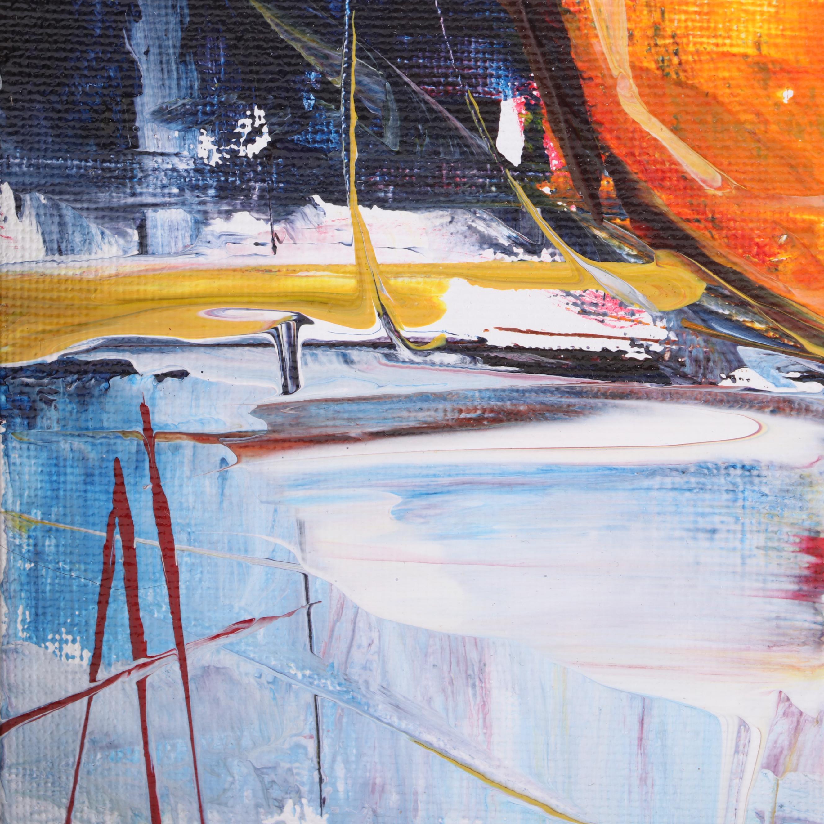 Anne Thouthip Acrylic Painting "Tangelo Orange," 2020