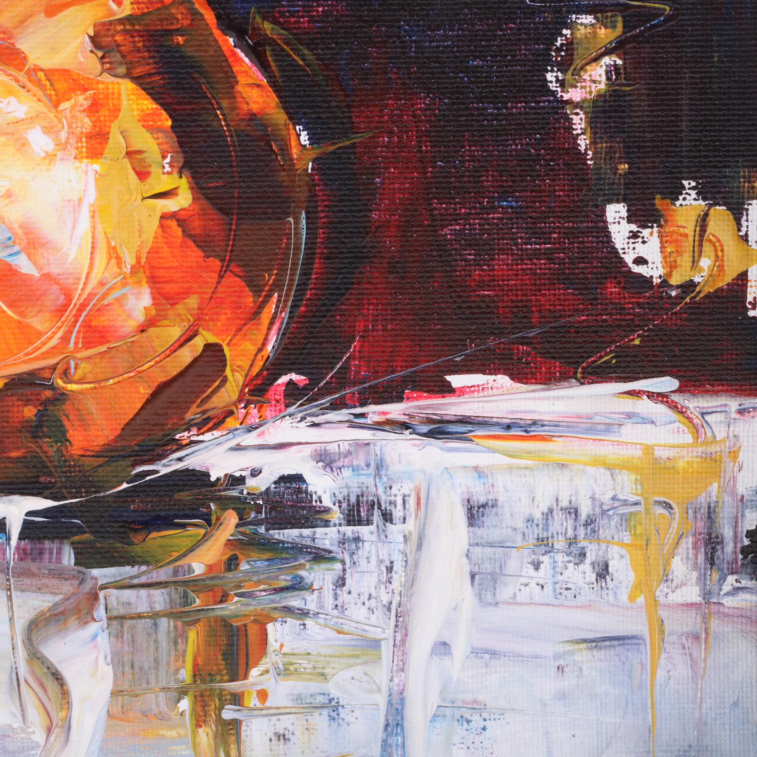 Anne Thouthip Acrylic Painting "Tangelo Orange," 2020