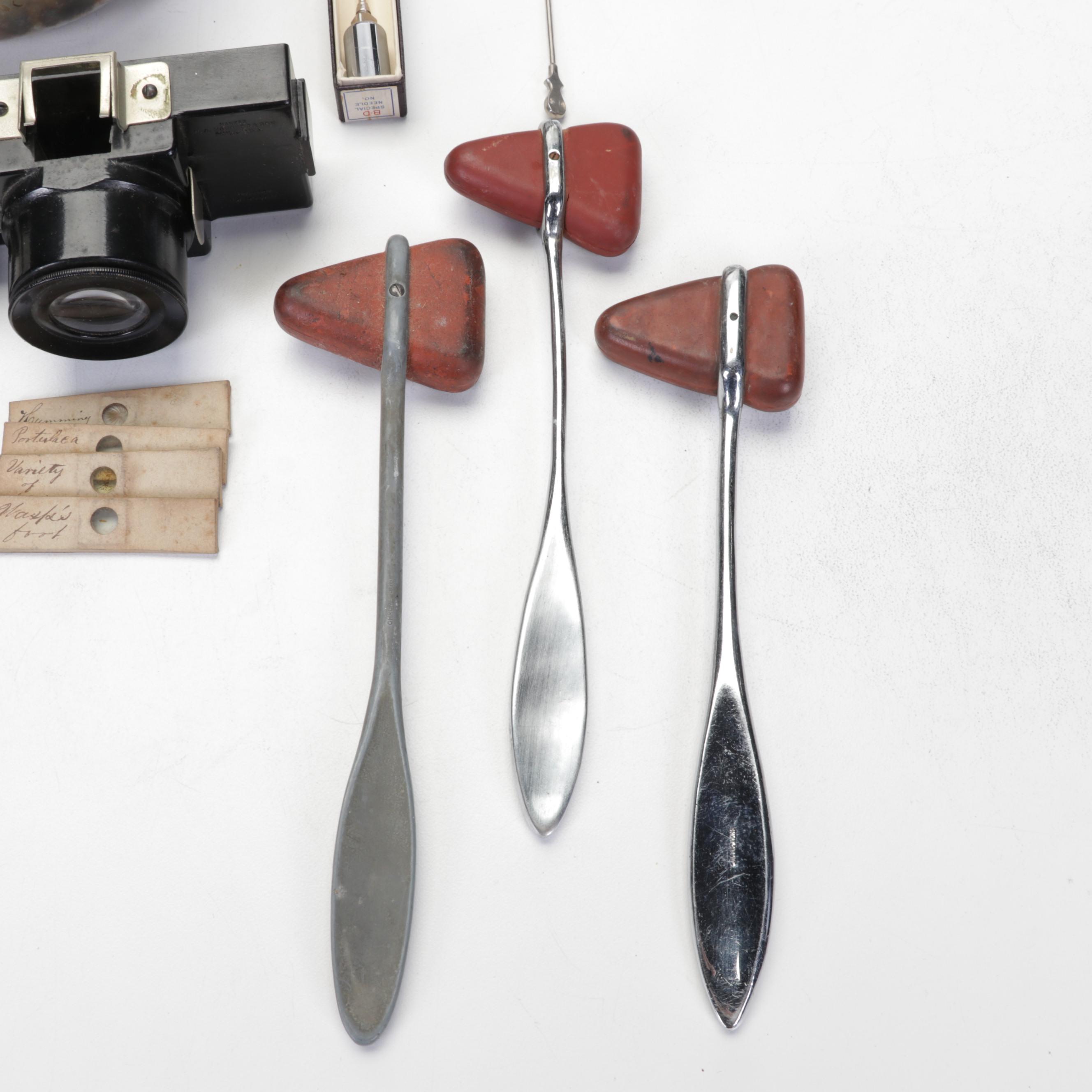 Medical Equipment Supplies and Books Featuring "In Sickness And In Health"