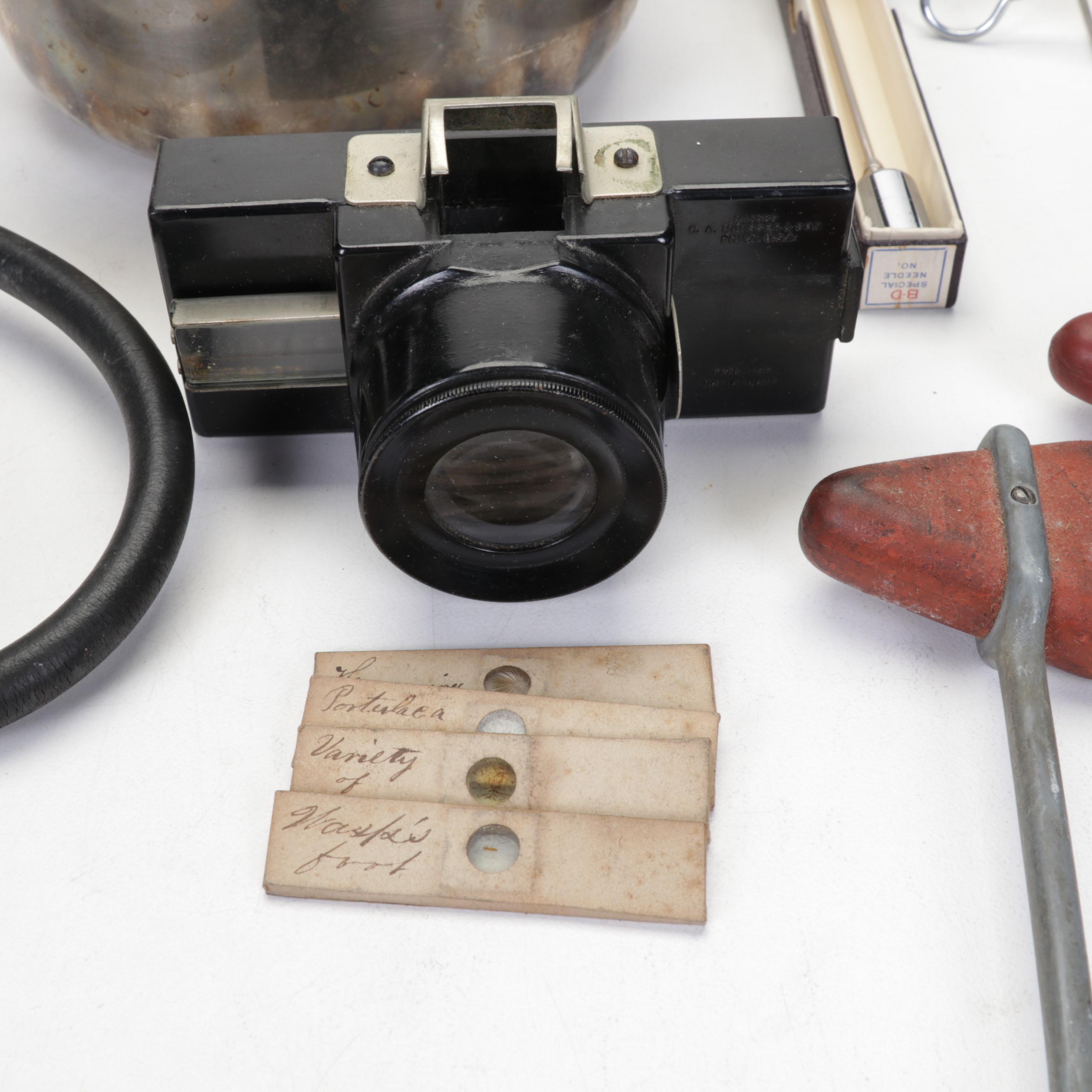 Medical Equipment Supplies and Books Featuring "In Sickness And In Health"