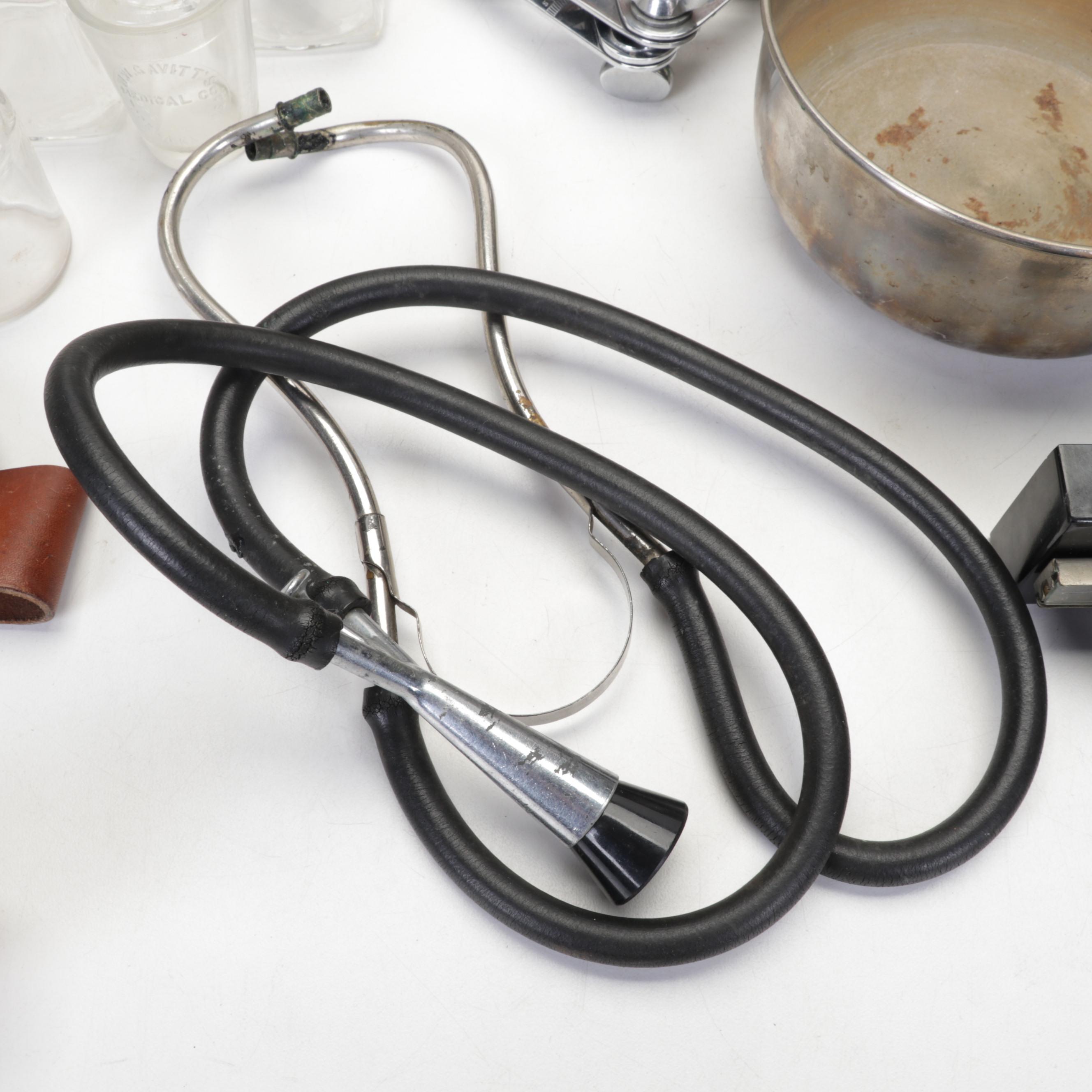 Medical Equipment Supplies and Books Featuring "In Sickness And In Health"