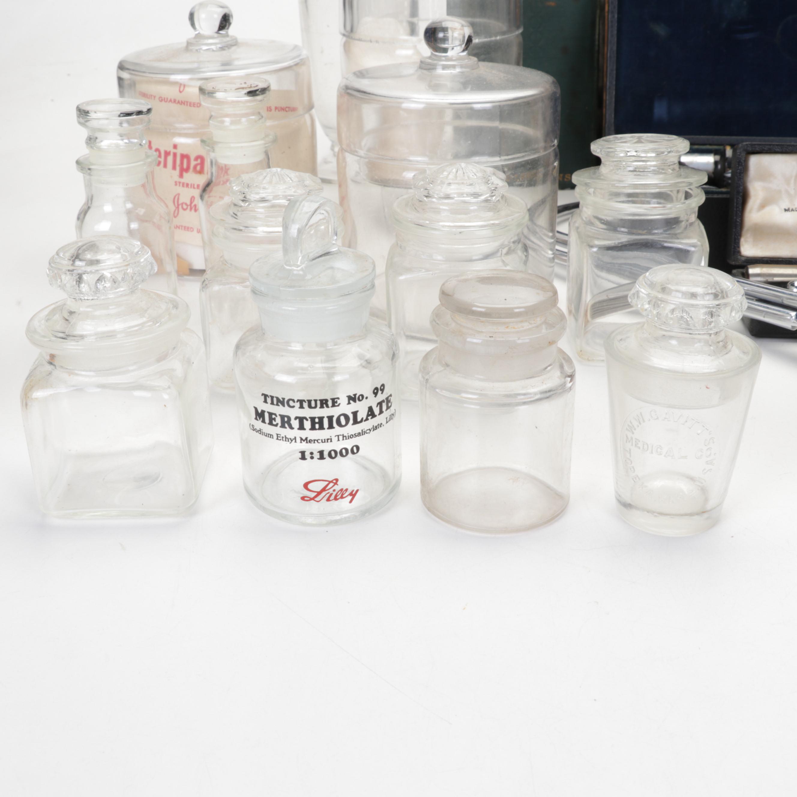 Medical Equipment Supplies and Books Featuring "In Sickness And In Health"