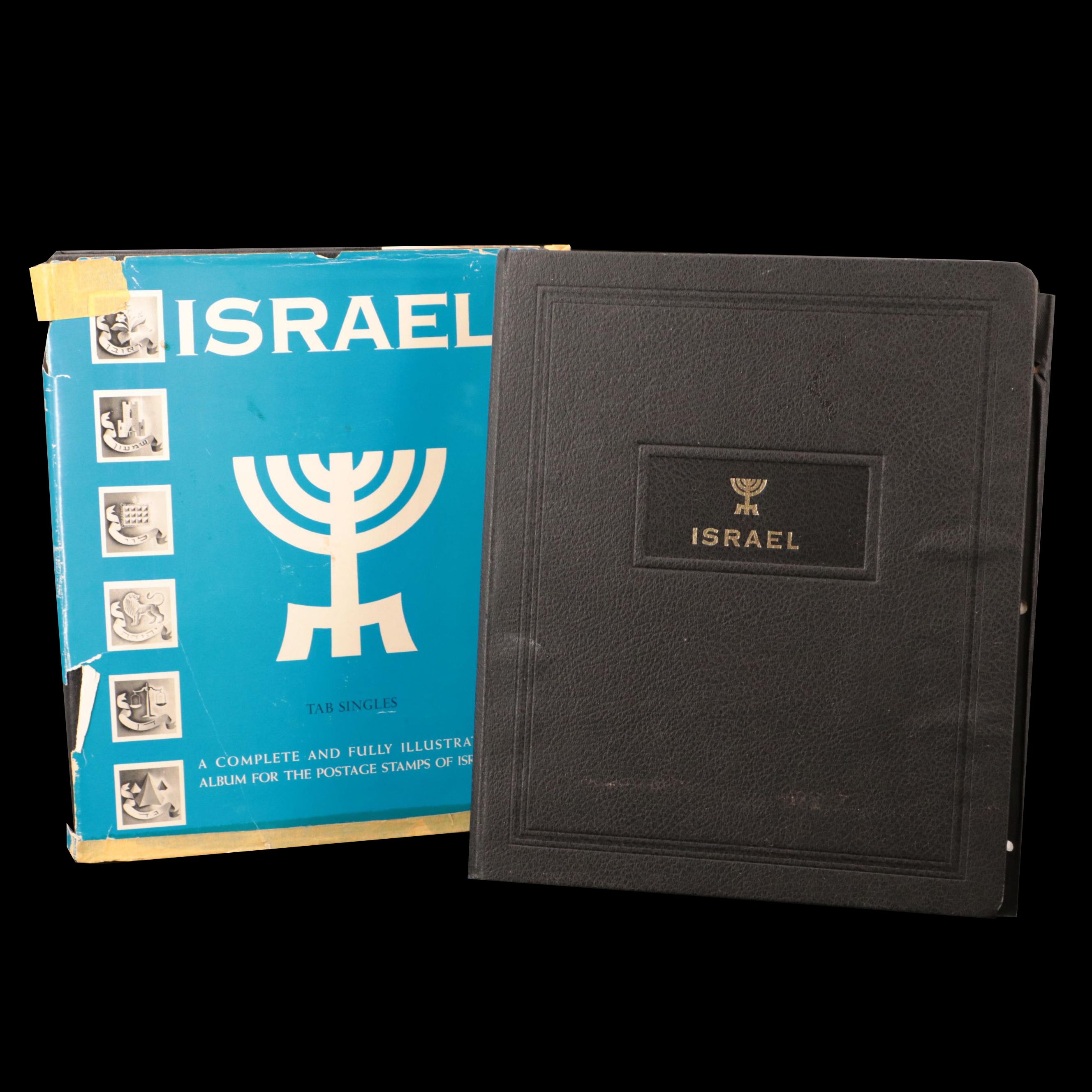 Two Albums of Israel Postage Stamps