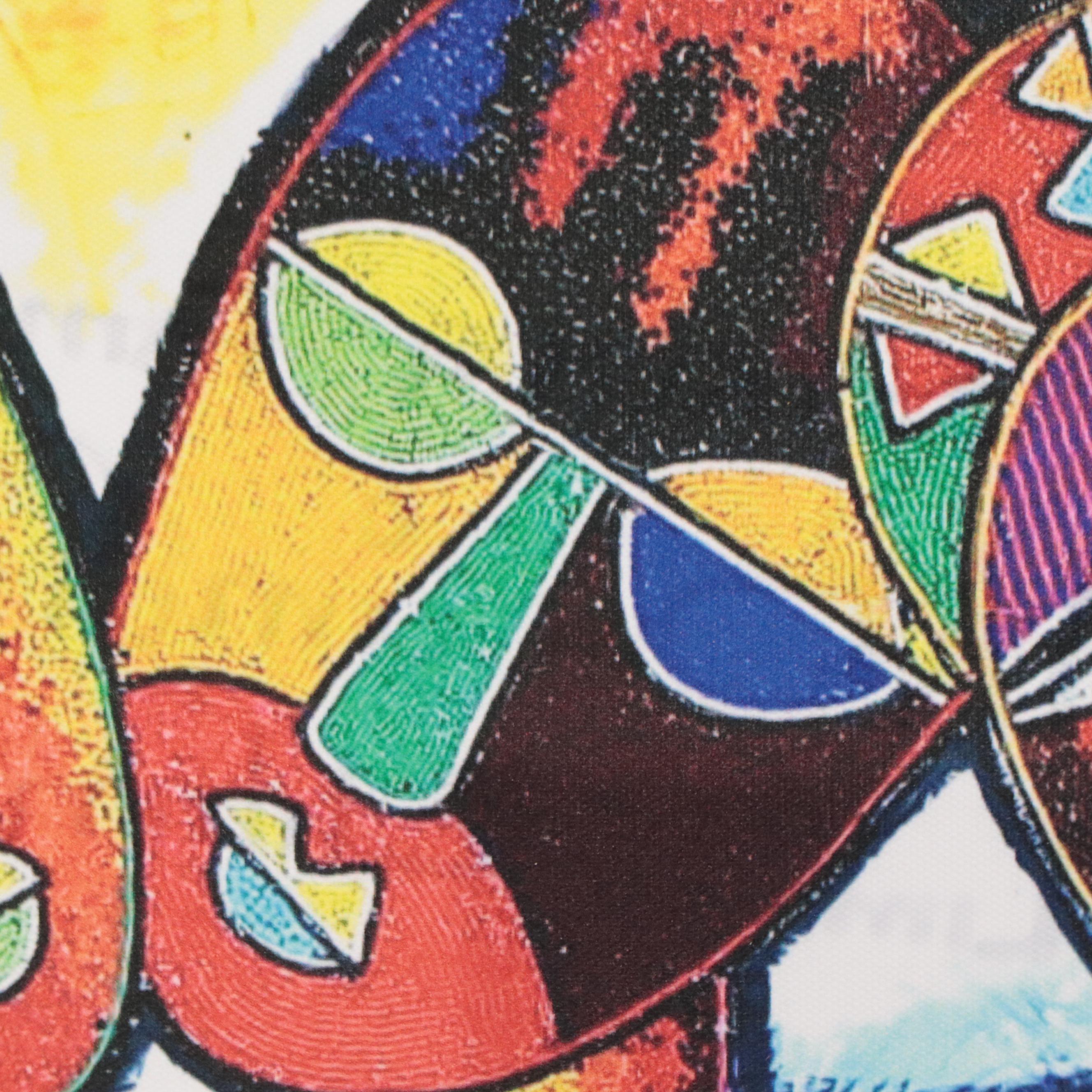 Chief Jimoh Buraimoh Giclée "Strong Family," 2023