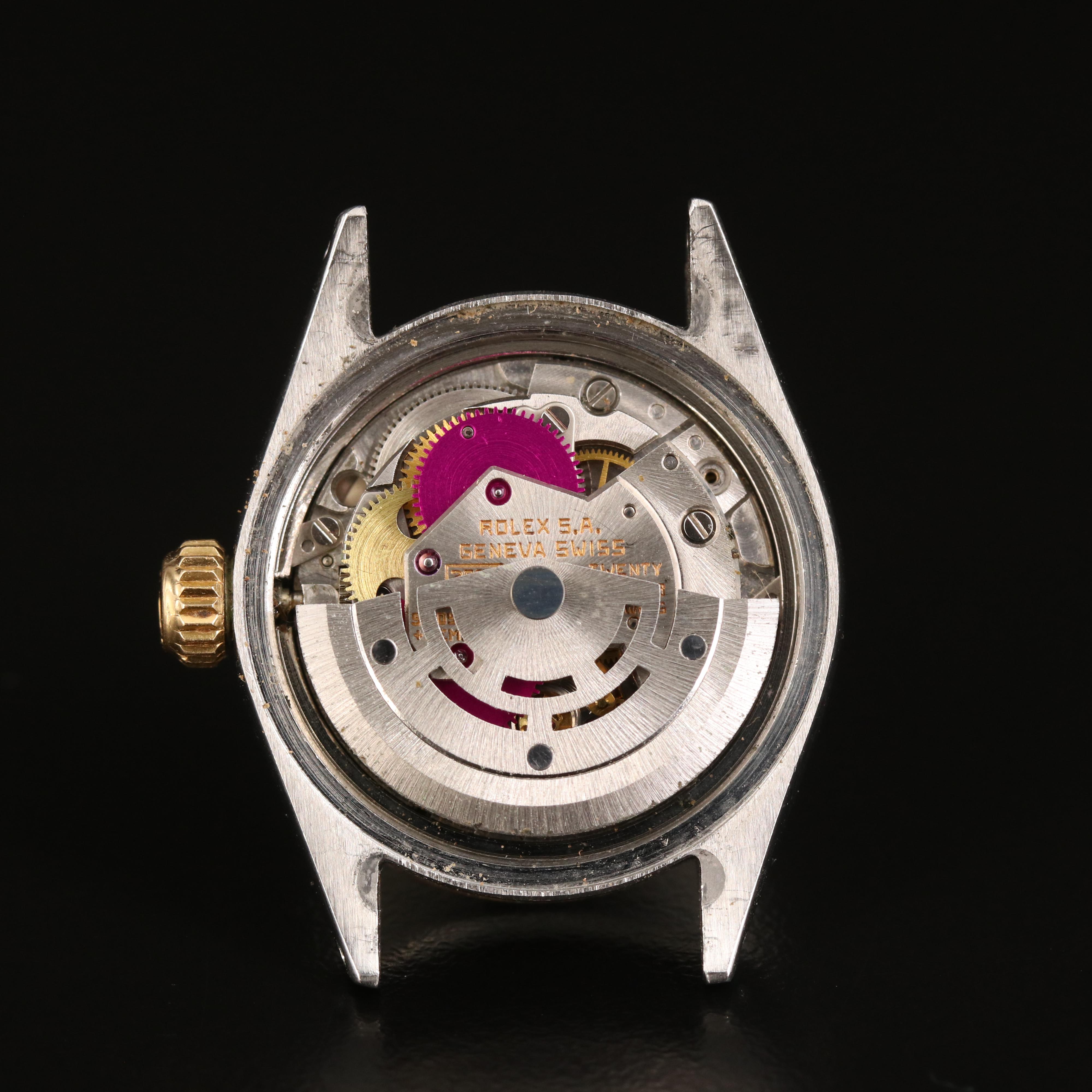 1971 Rolex 14K and Stainless Steel Oyster Perpetual Date Watch