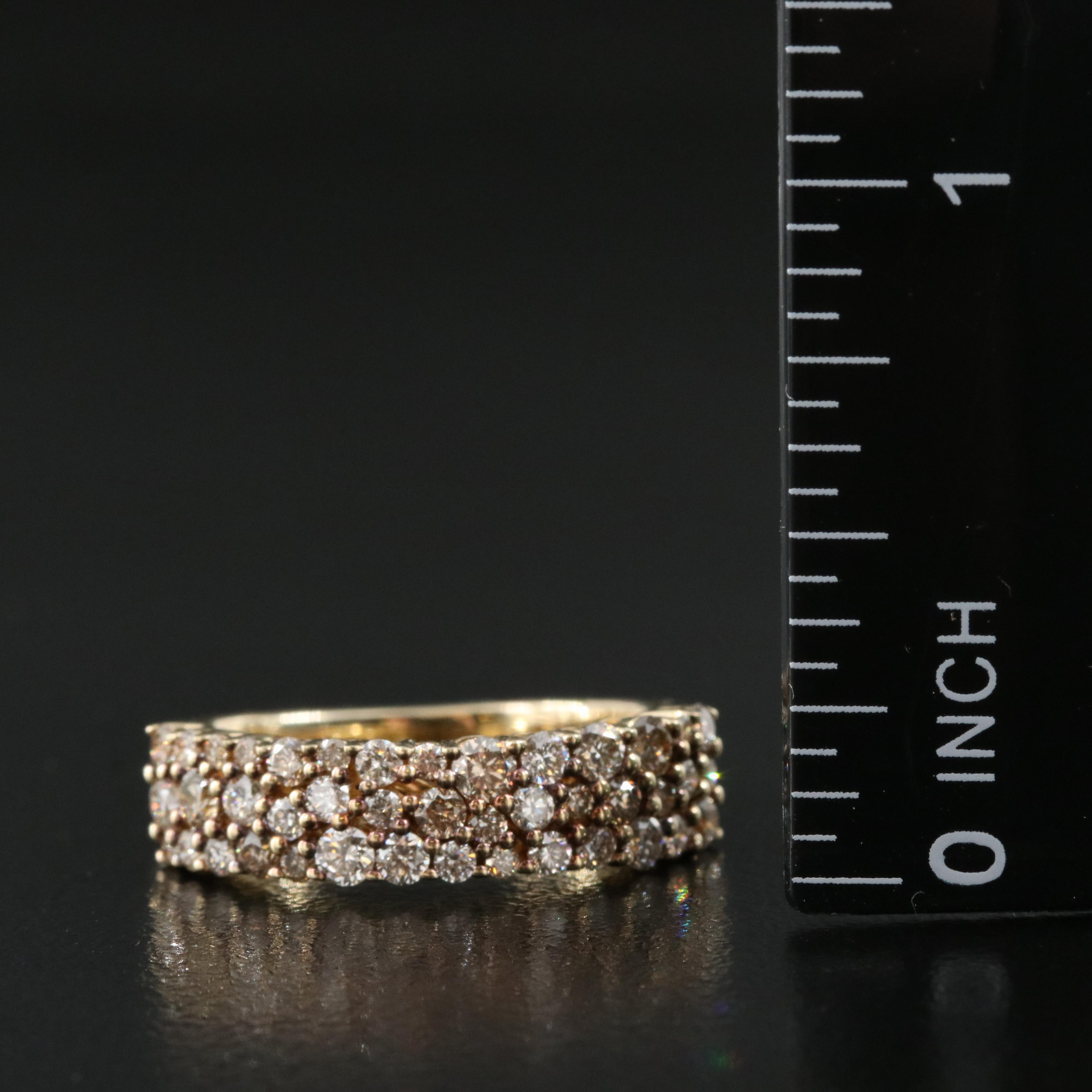 14K 1.05 CTW Diamond Band