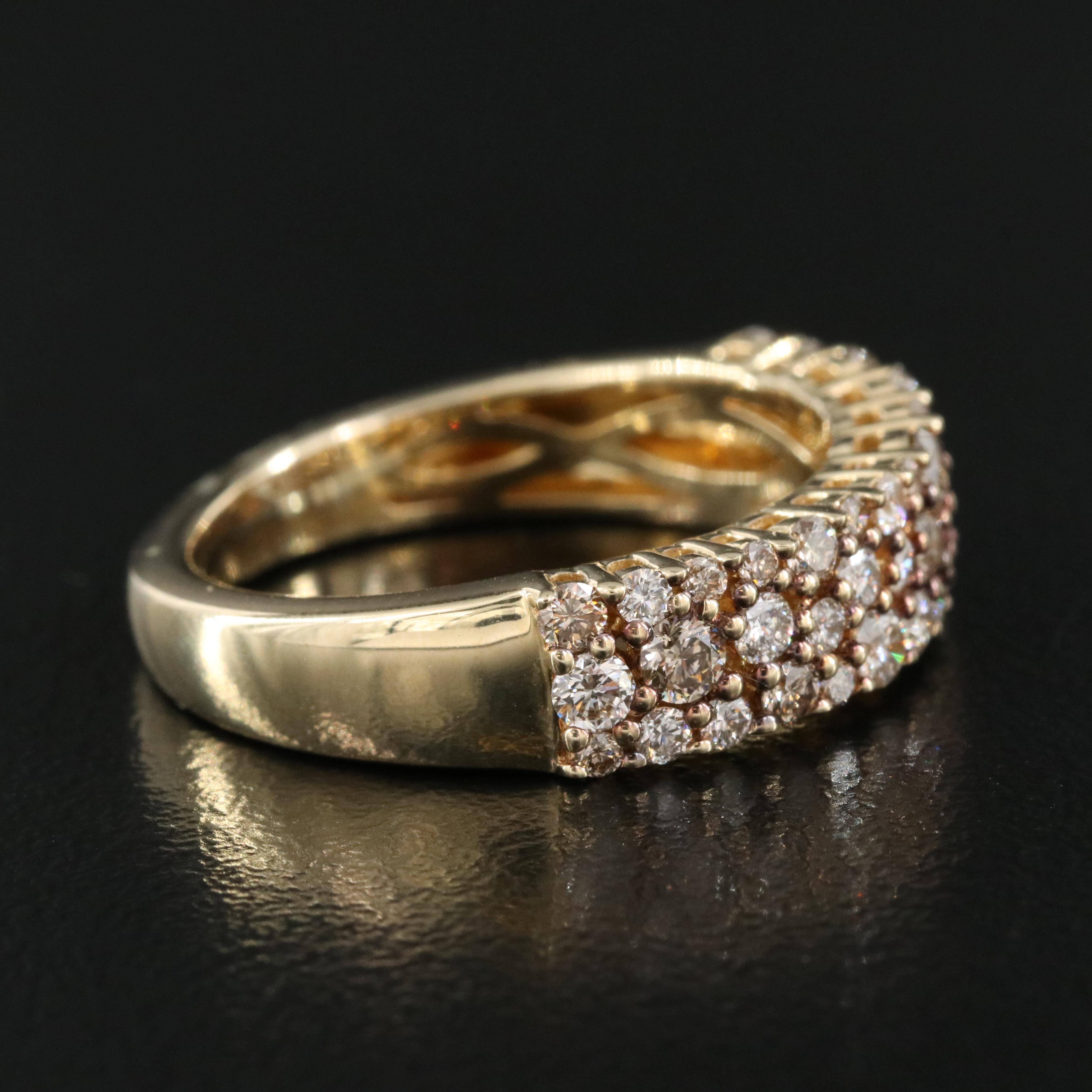 14K 1.05 CTW Diamond Band