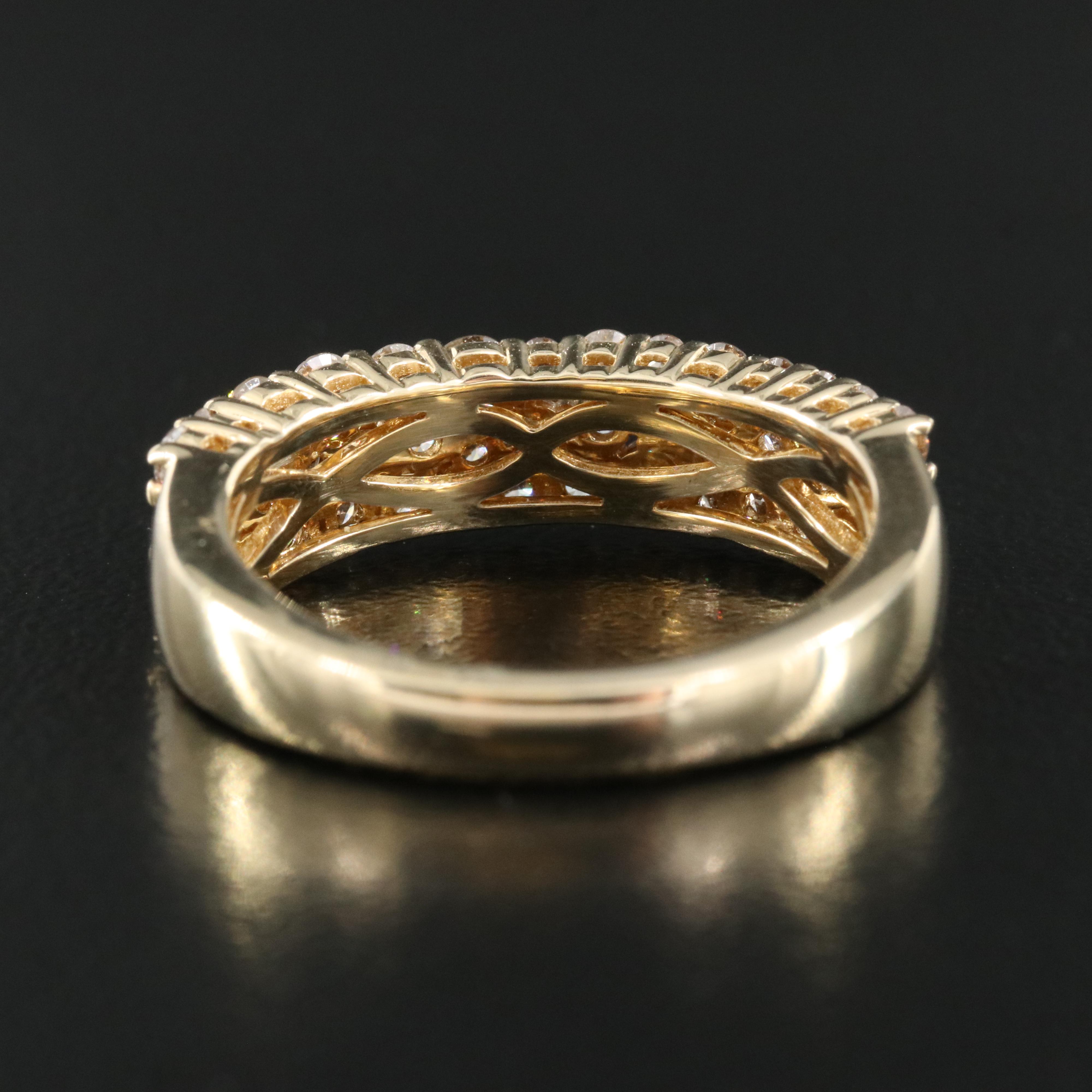 14K 1.05 CTW Diamond Band