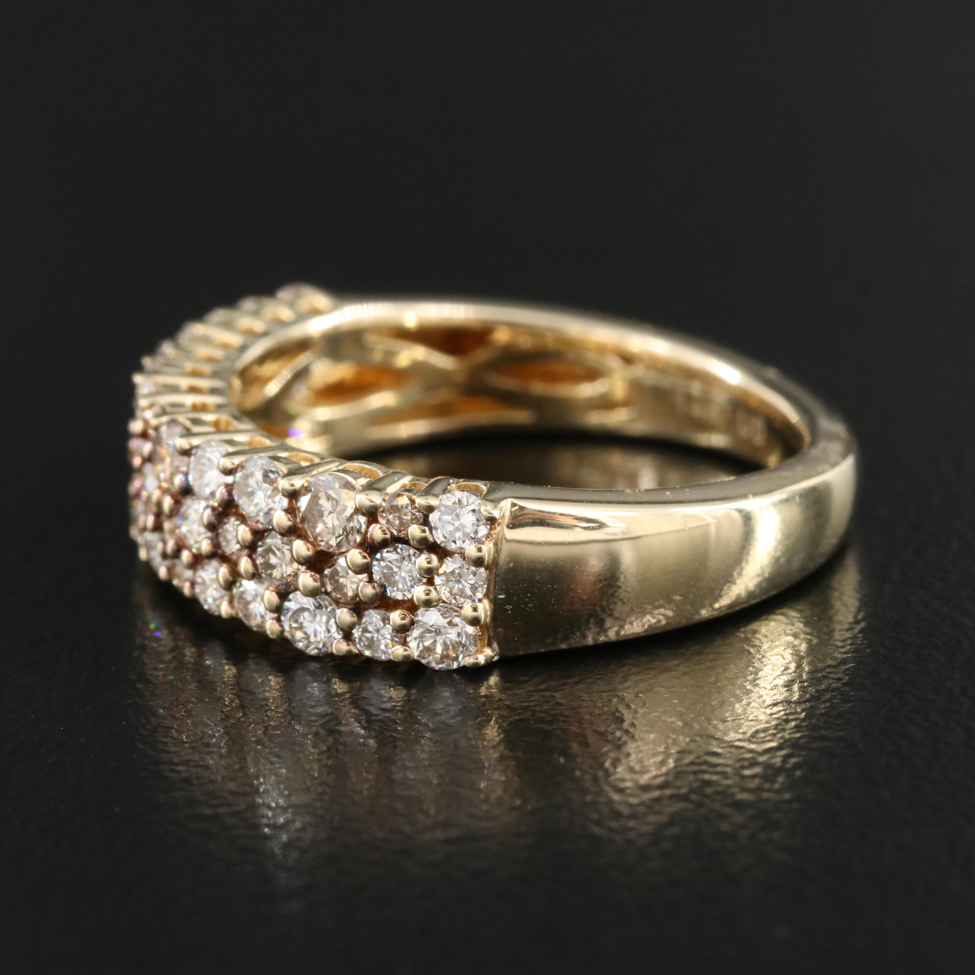 14K 1.05 CTW Diamond Band