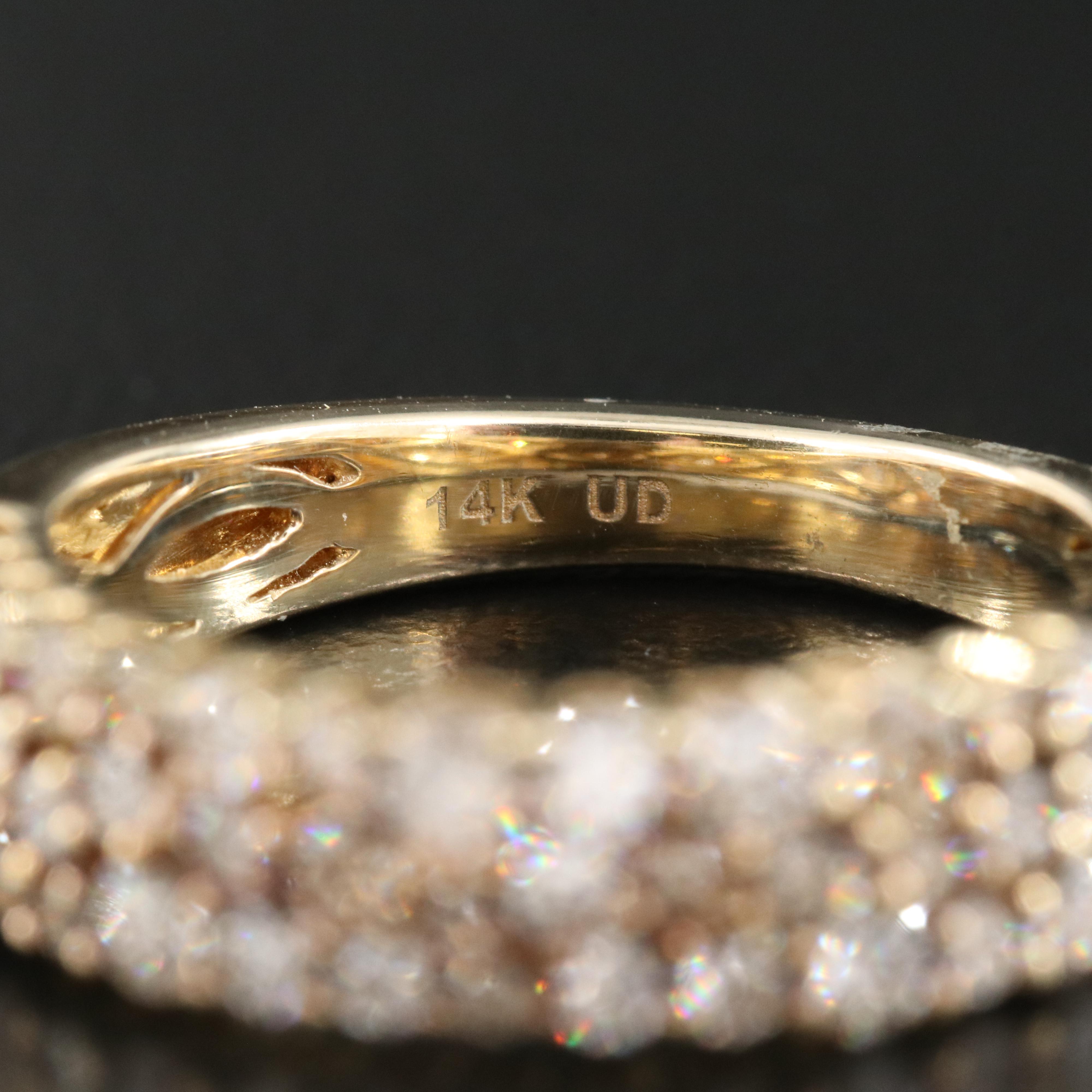 14K 1.05 CTW Diamond Band