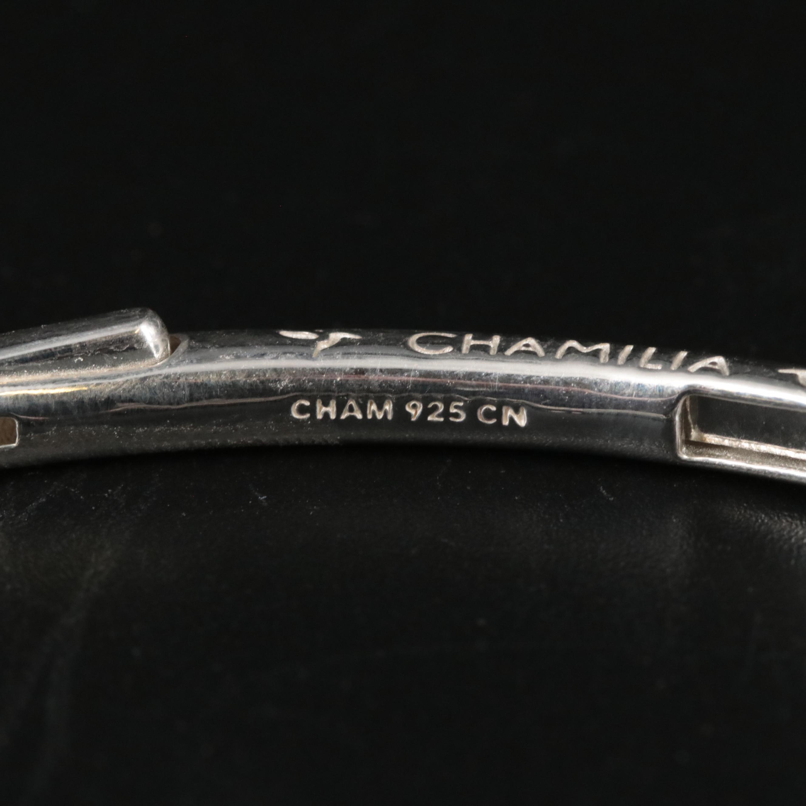 Sterling Bracelet Featuring Lotus Flower and Other Charms