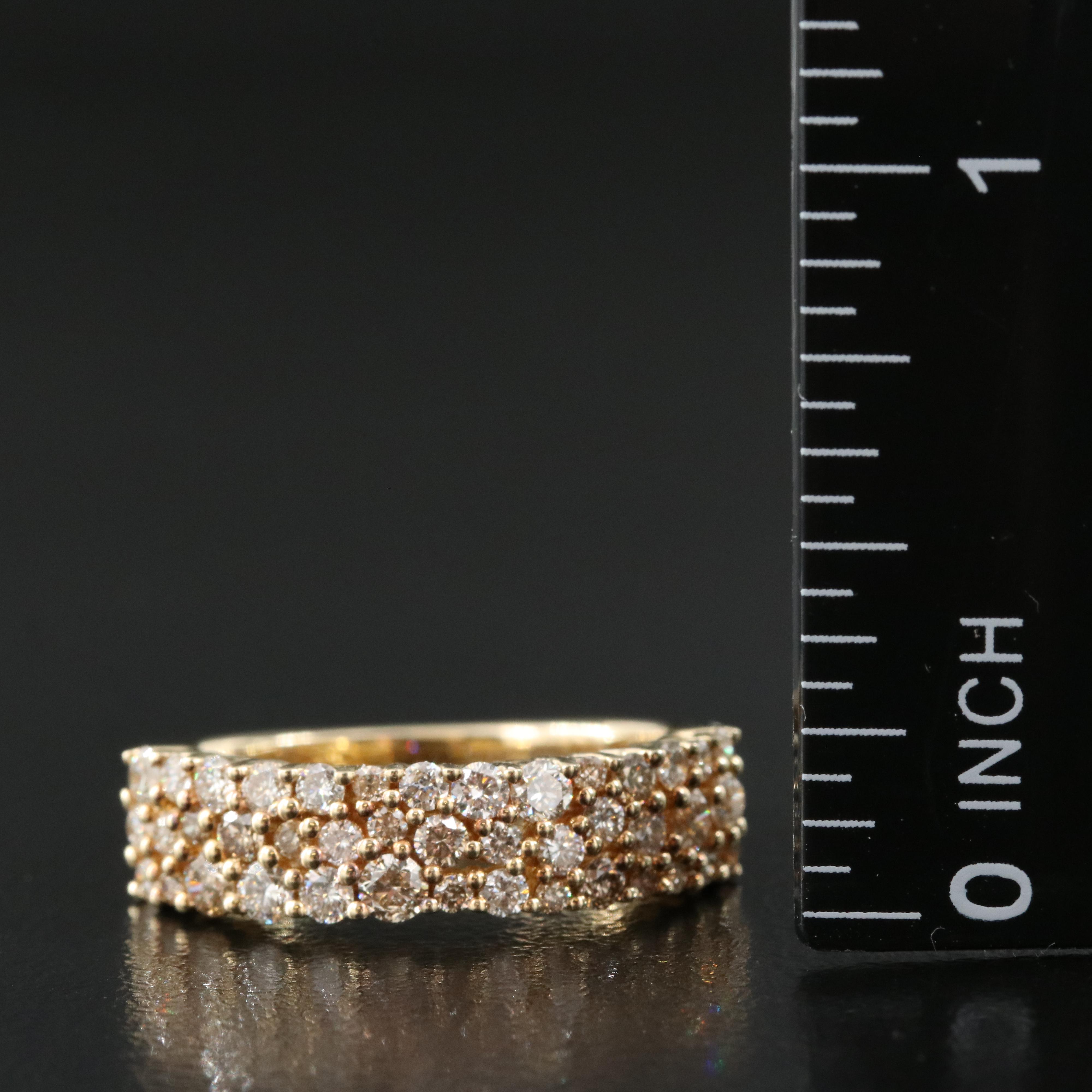 14K 1.05 CTW Diamond Band