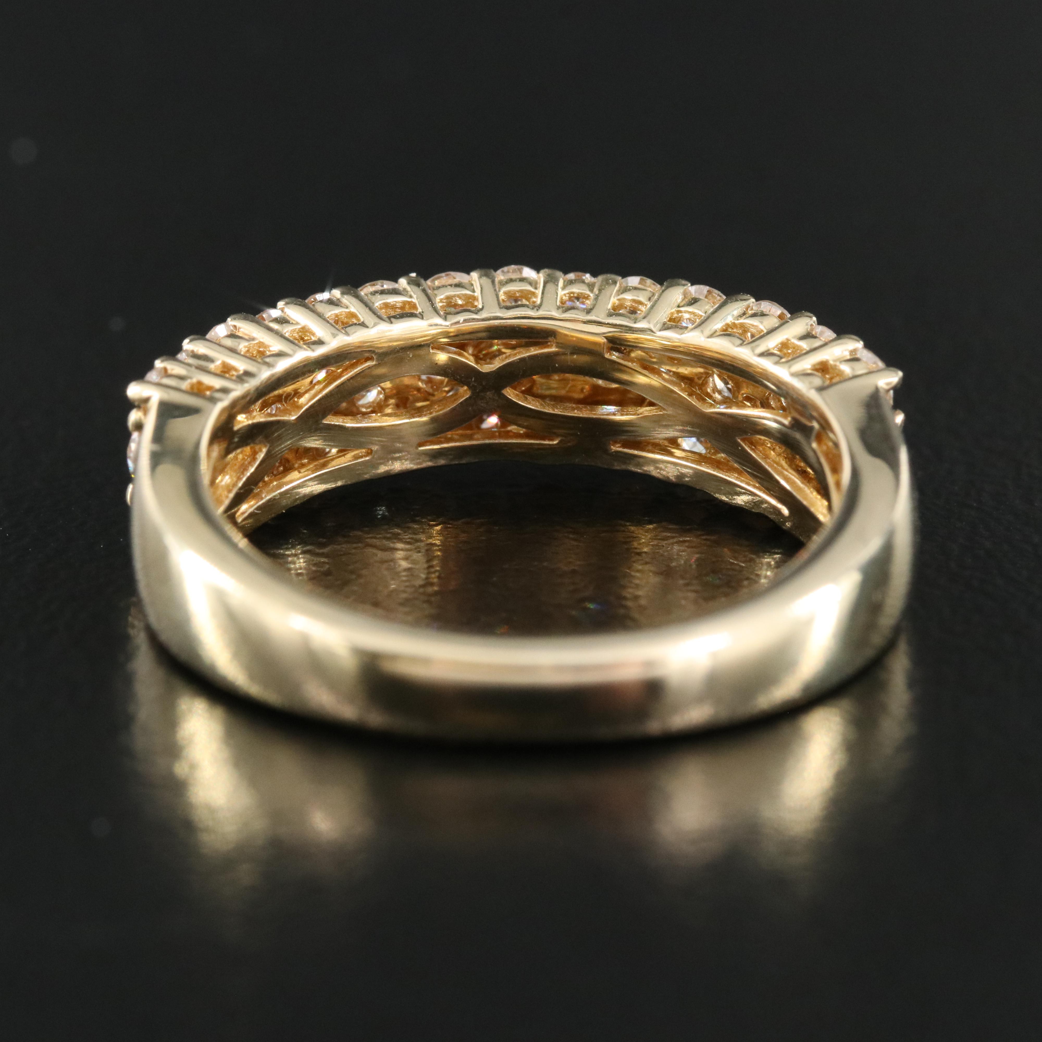 14K 1.05 CTW Diamond Band