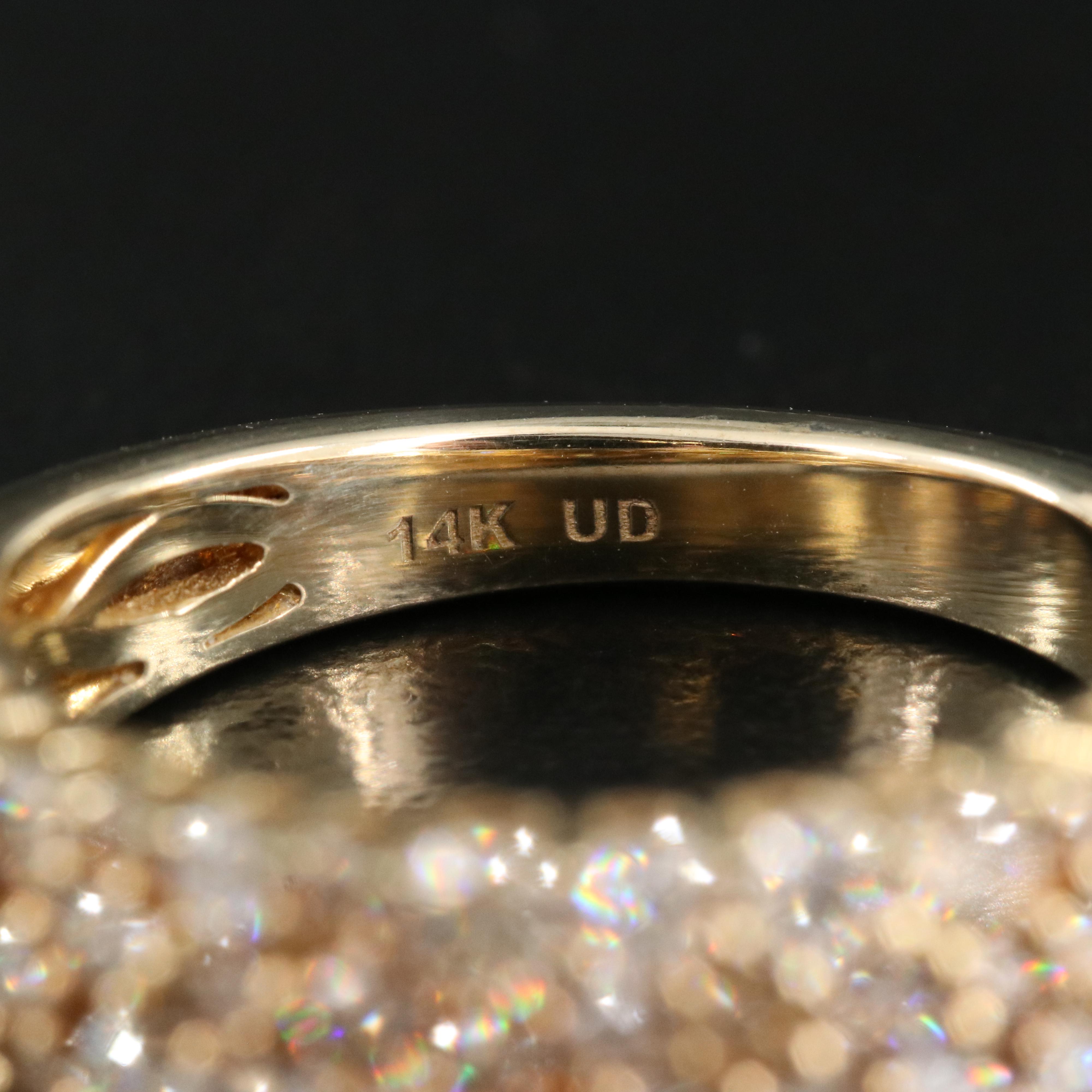 14K 1.05 CTW Diamond Band