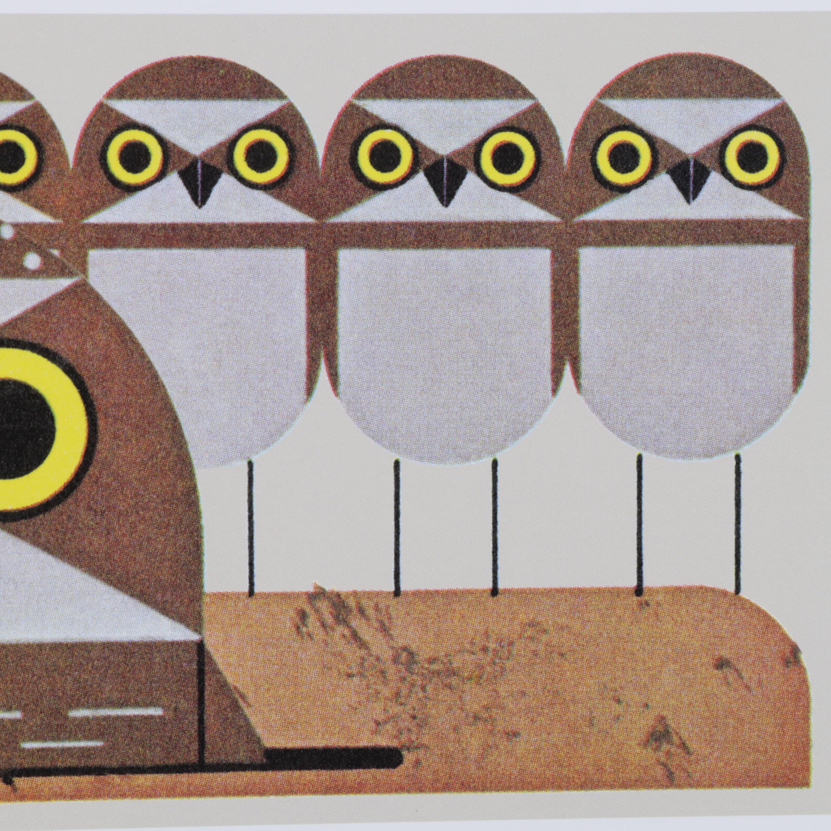 Offset Lithograph After Charley Harper "Full House," 21st Century
