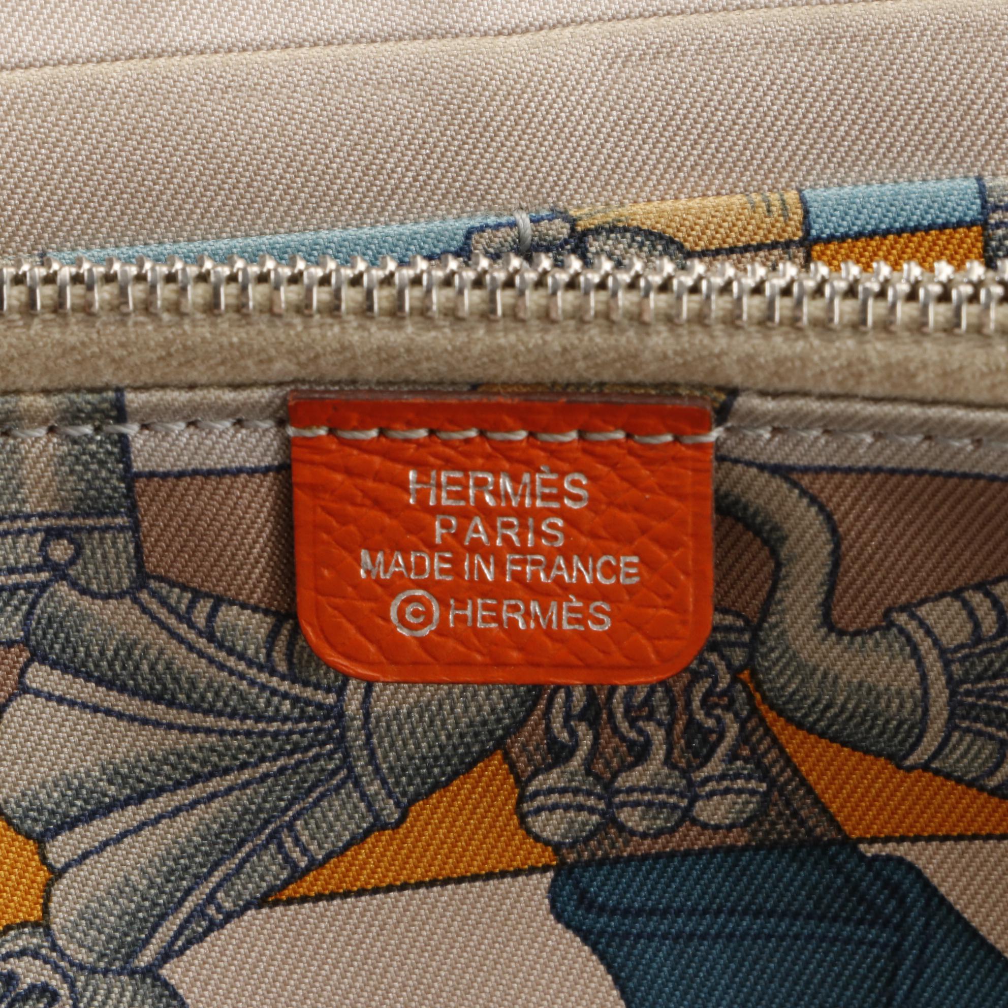 Hermès Epsom Leather Zip-Around Wallet