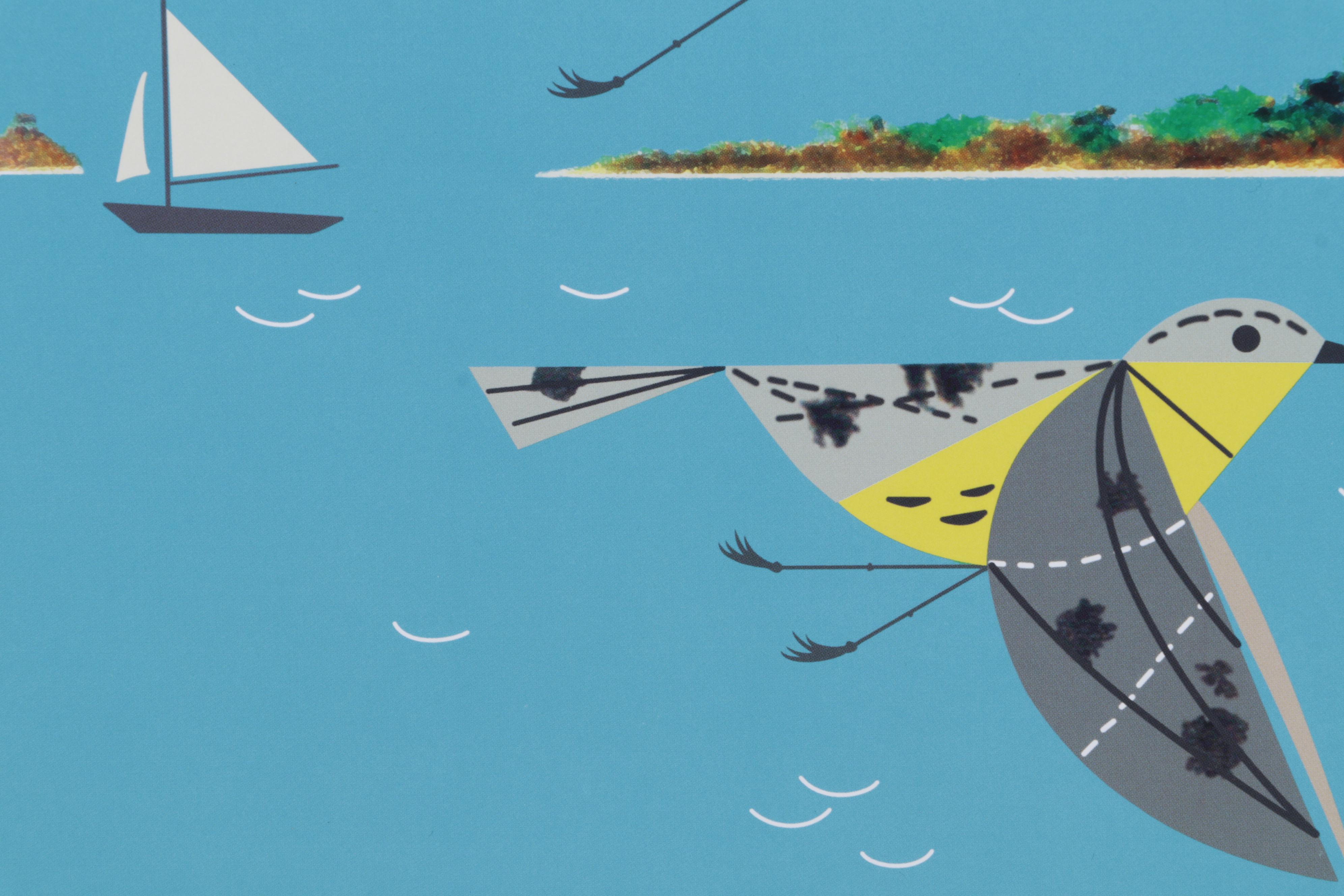 Offset Lithograph After Charley Harper "Caribbean Cruisers," circa 2007