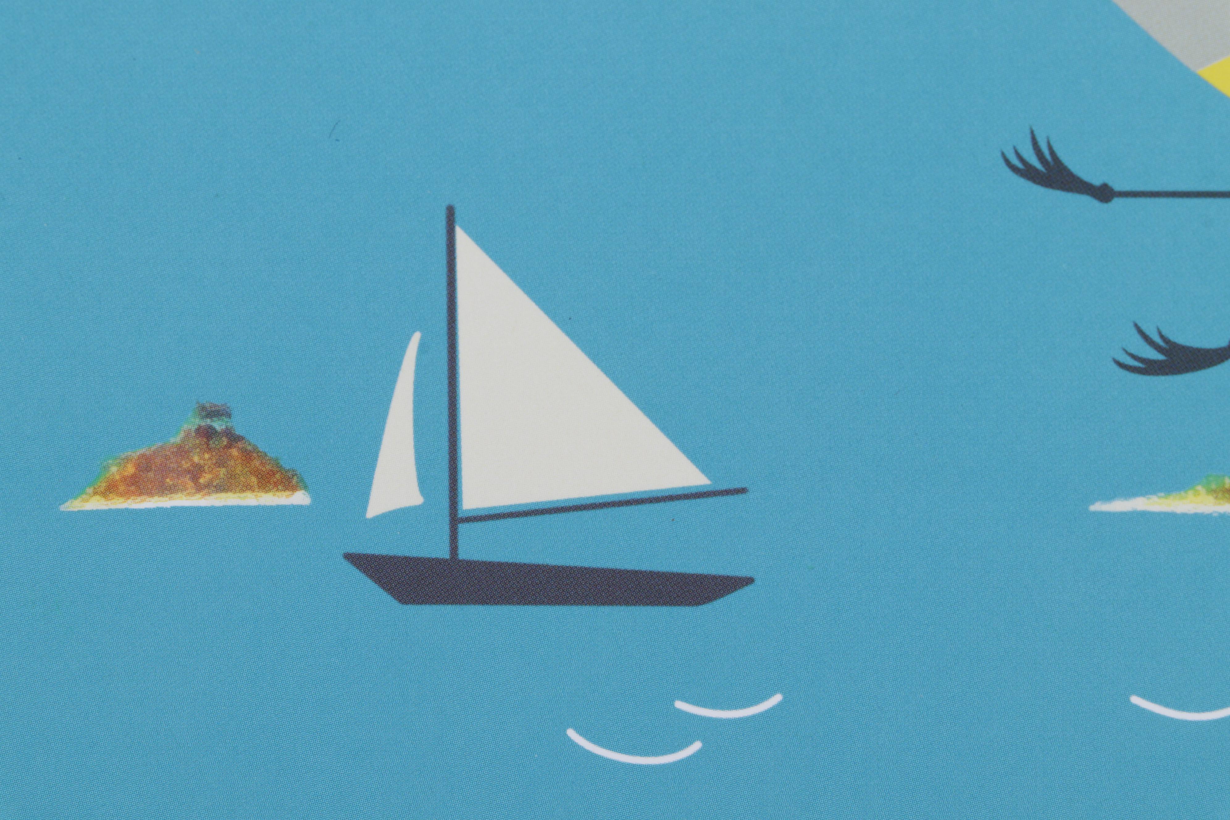 Offset Lithograph After Charley Harper "Caribbean Cruisers," circa 2007