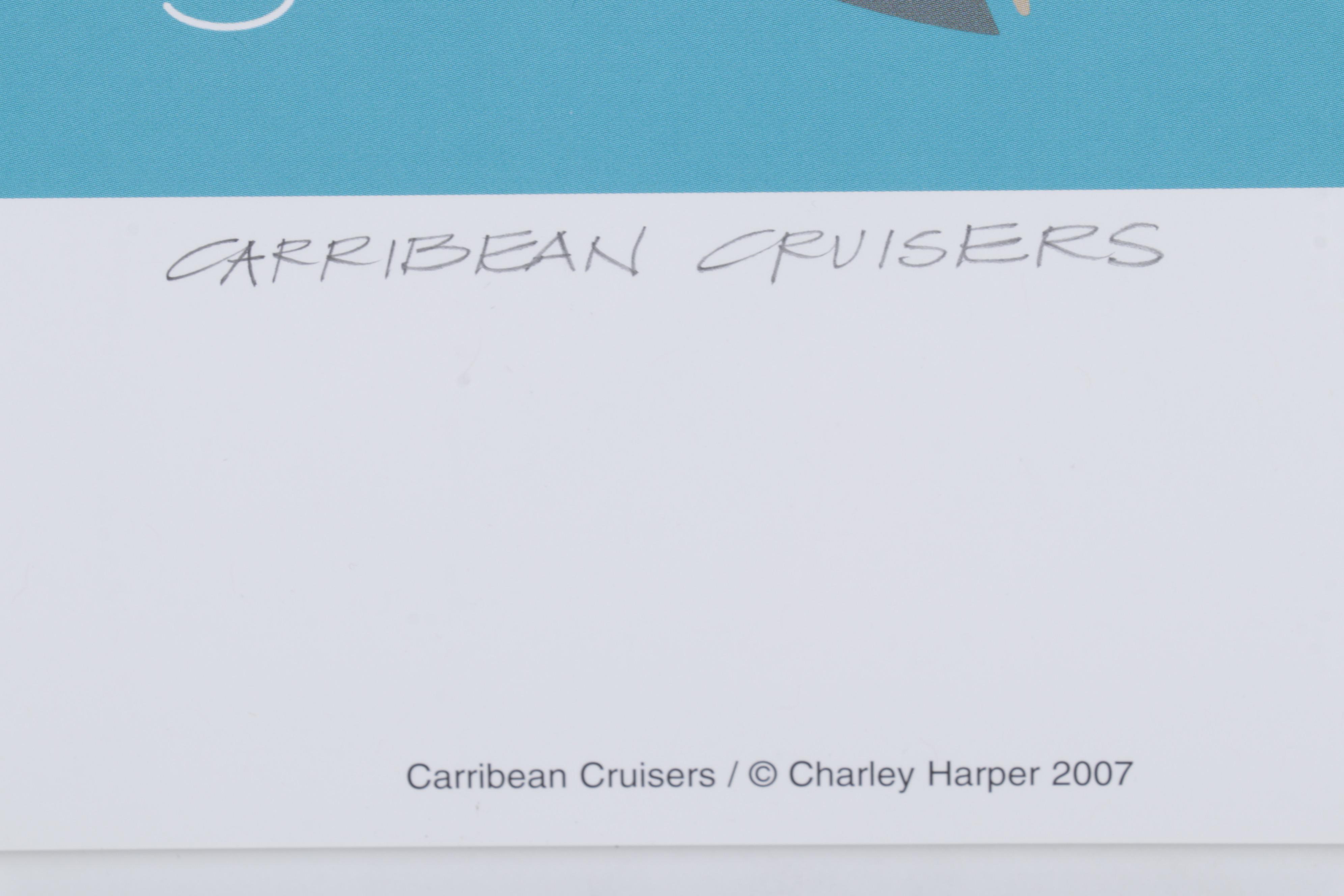 Offset Lithograph After Charley Harper "Caribbean Cruisers," circa 2007