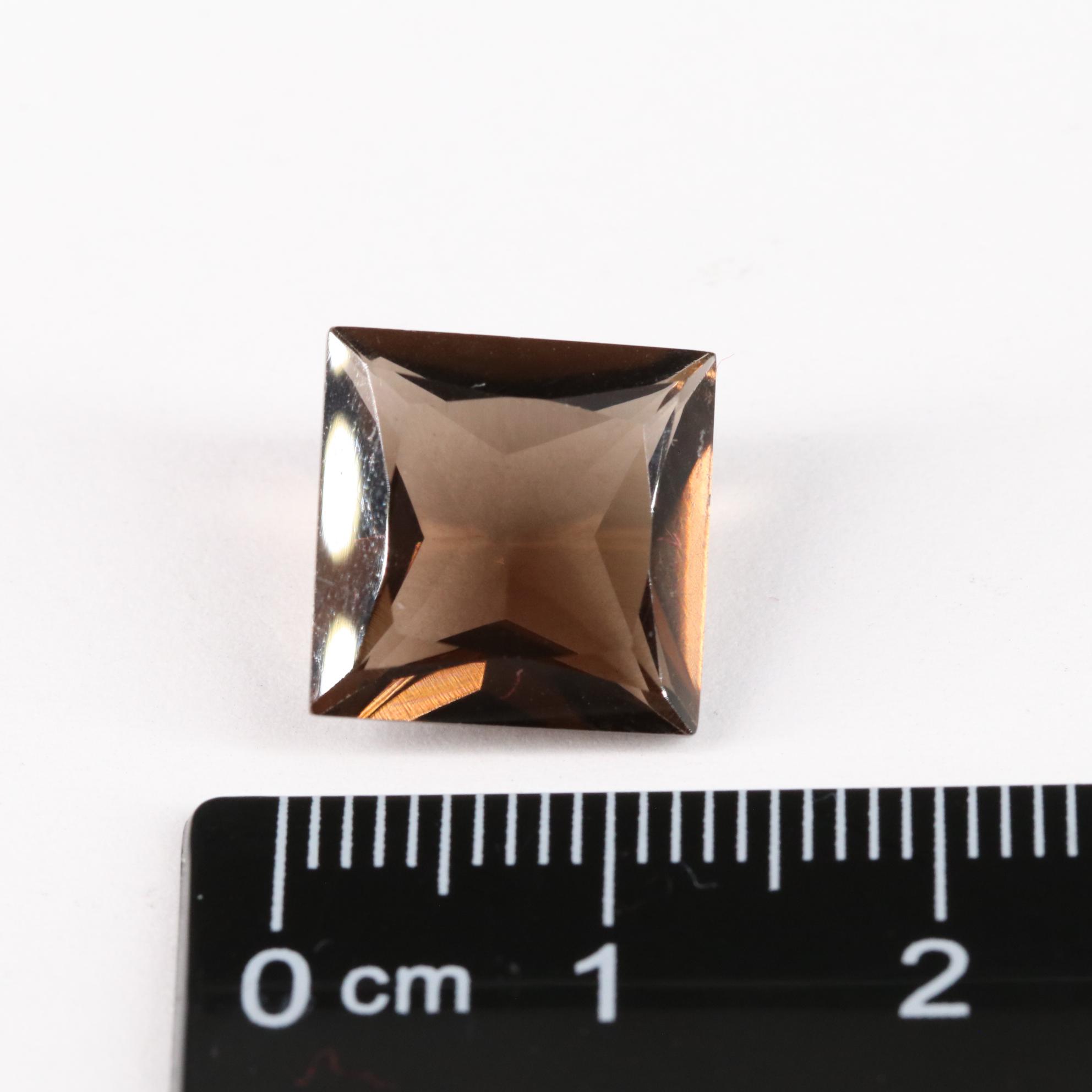 Loose 6.56 CT Smoky Quartz