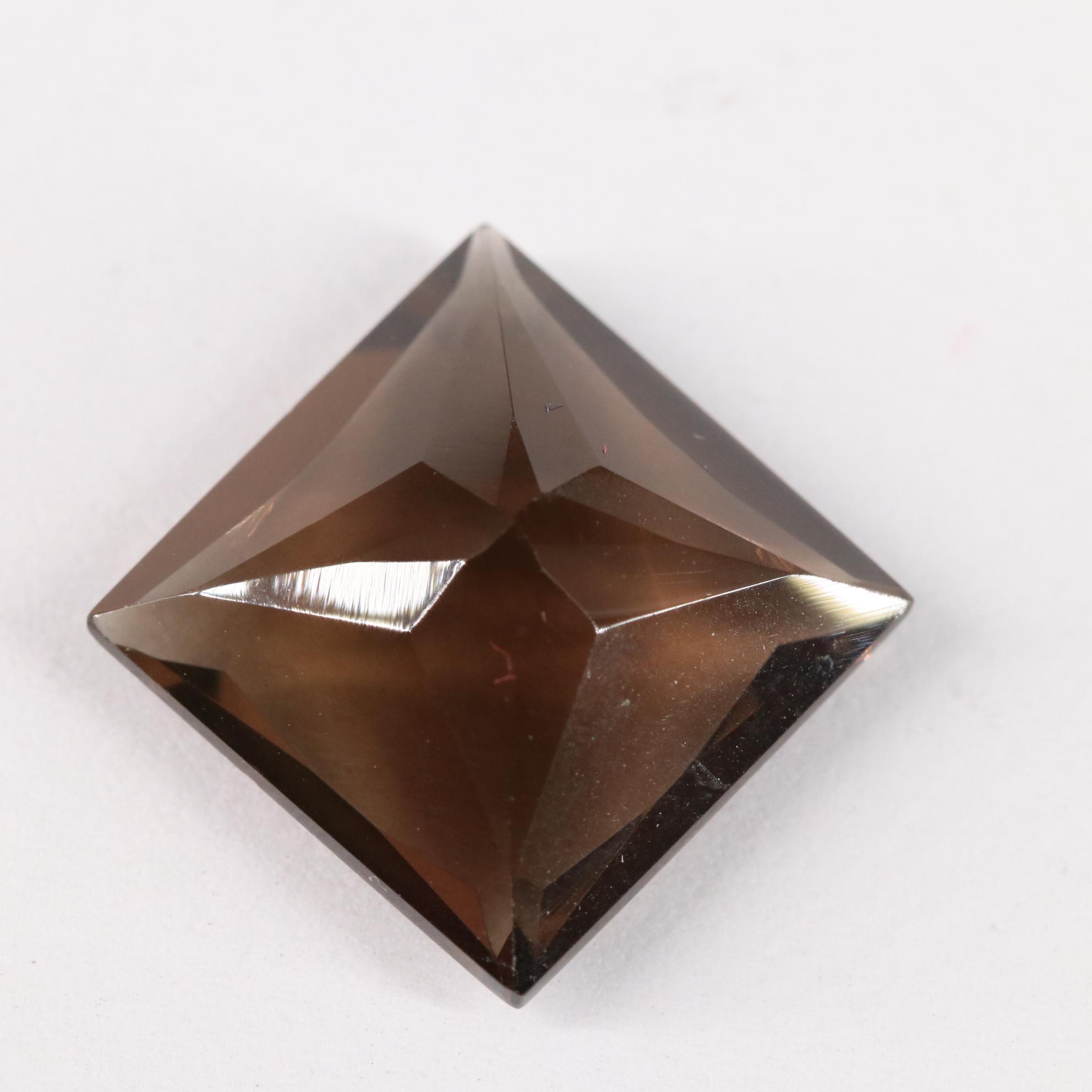 Loose 6.56 CT Smoky Quartz