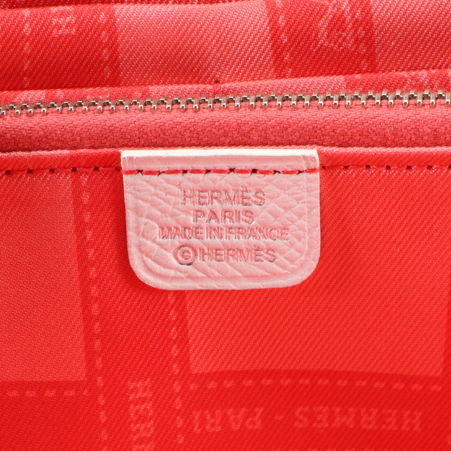 Hermès Silk' In Classique Long Wallet in Epsom Leather with Box